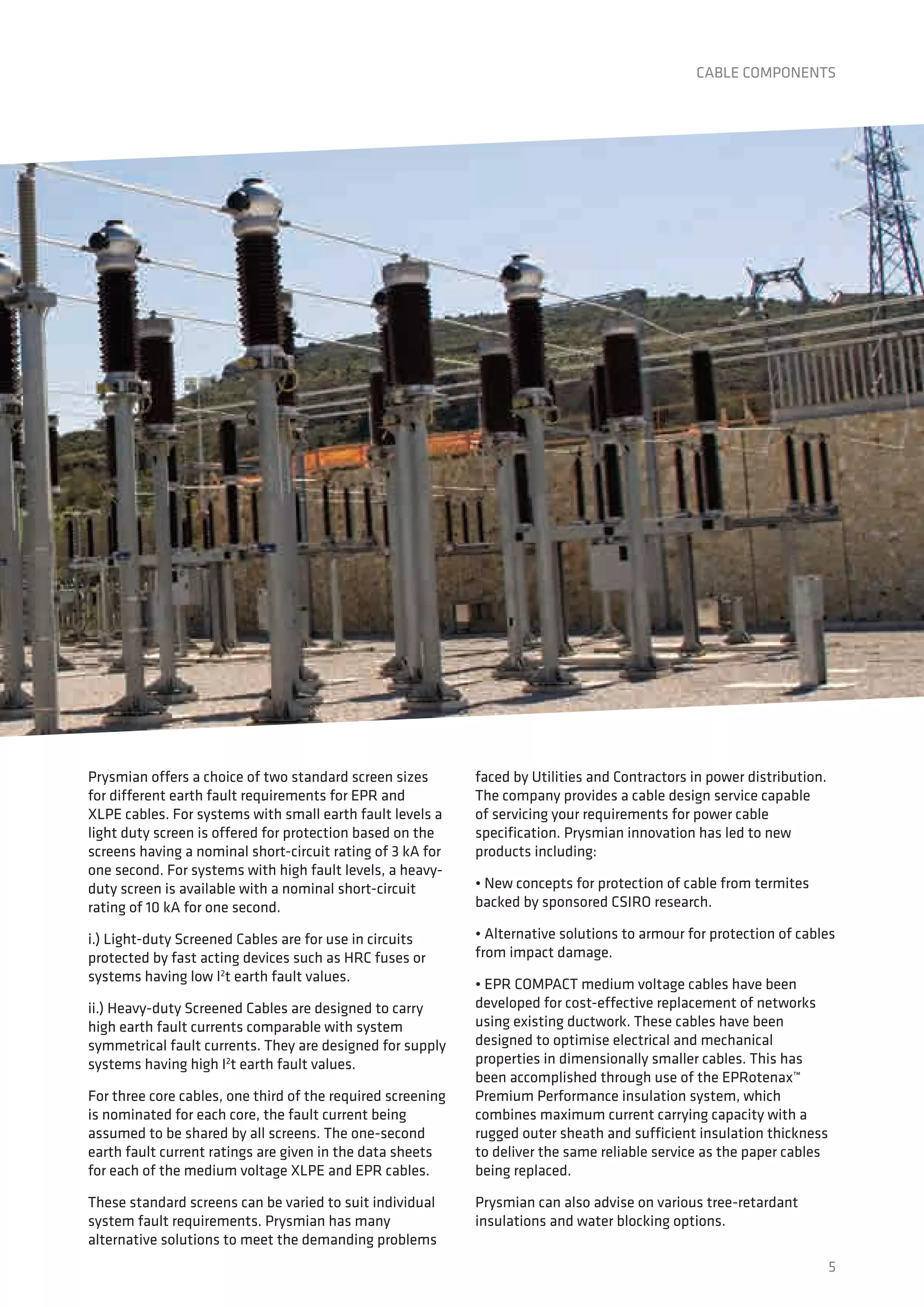 Prysmian Medium Voltage Cable - Termitex | PDF