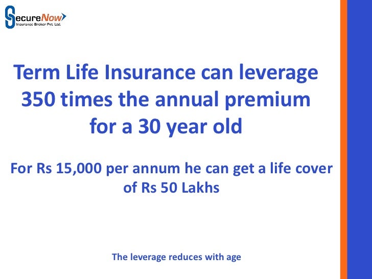 Term life insurance
