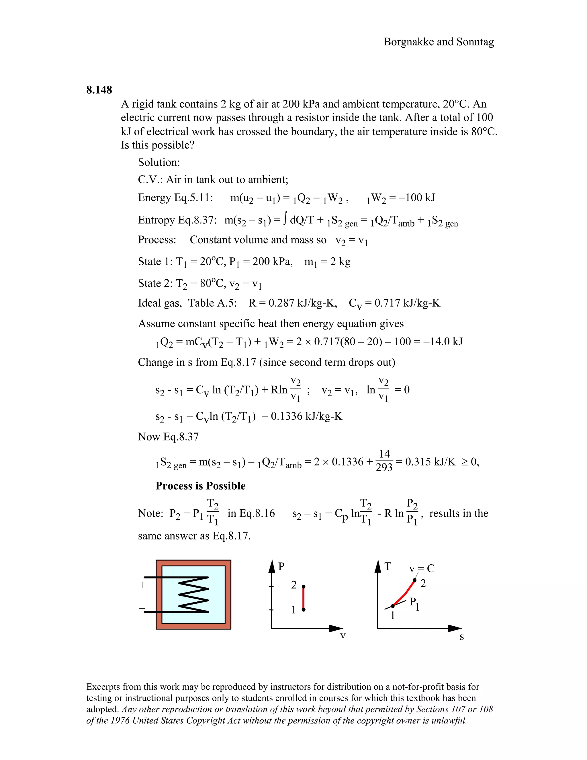 Thermodynamic solutions
