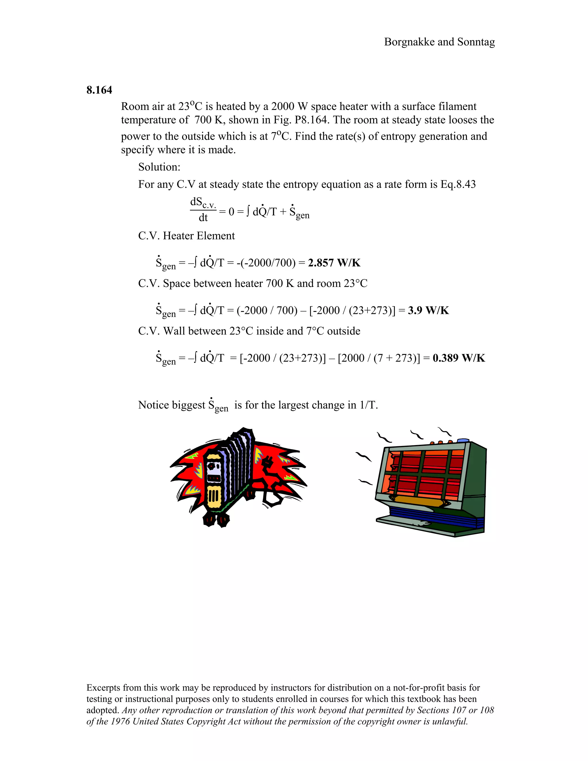 Thermodynamic solutions