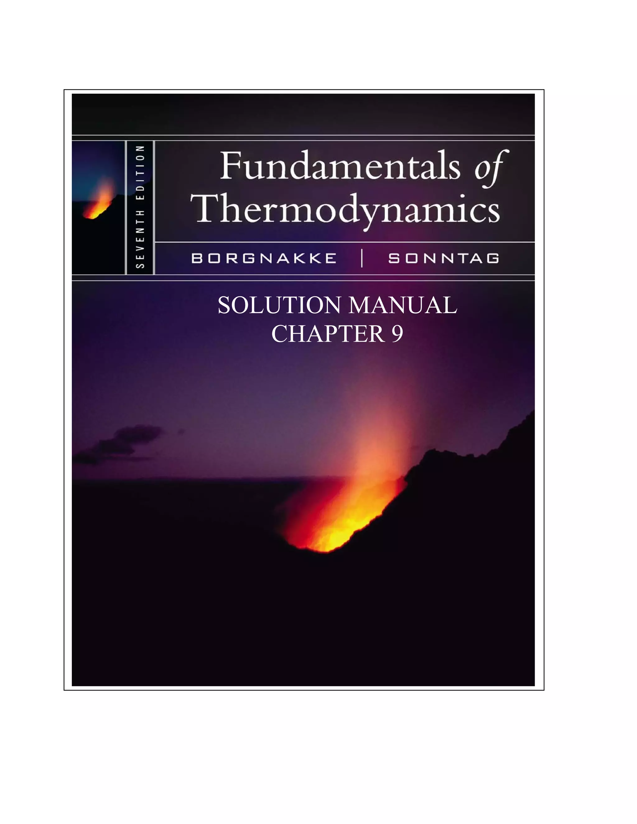 Thermodynamic solutions