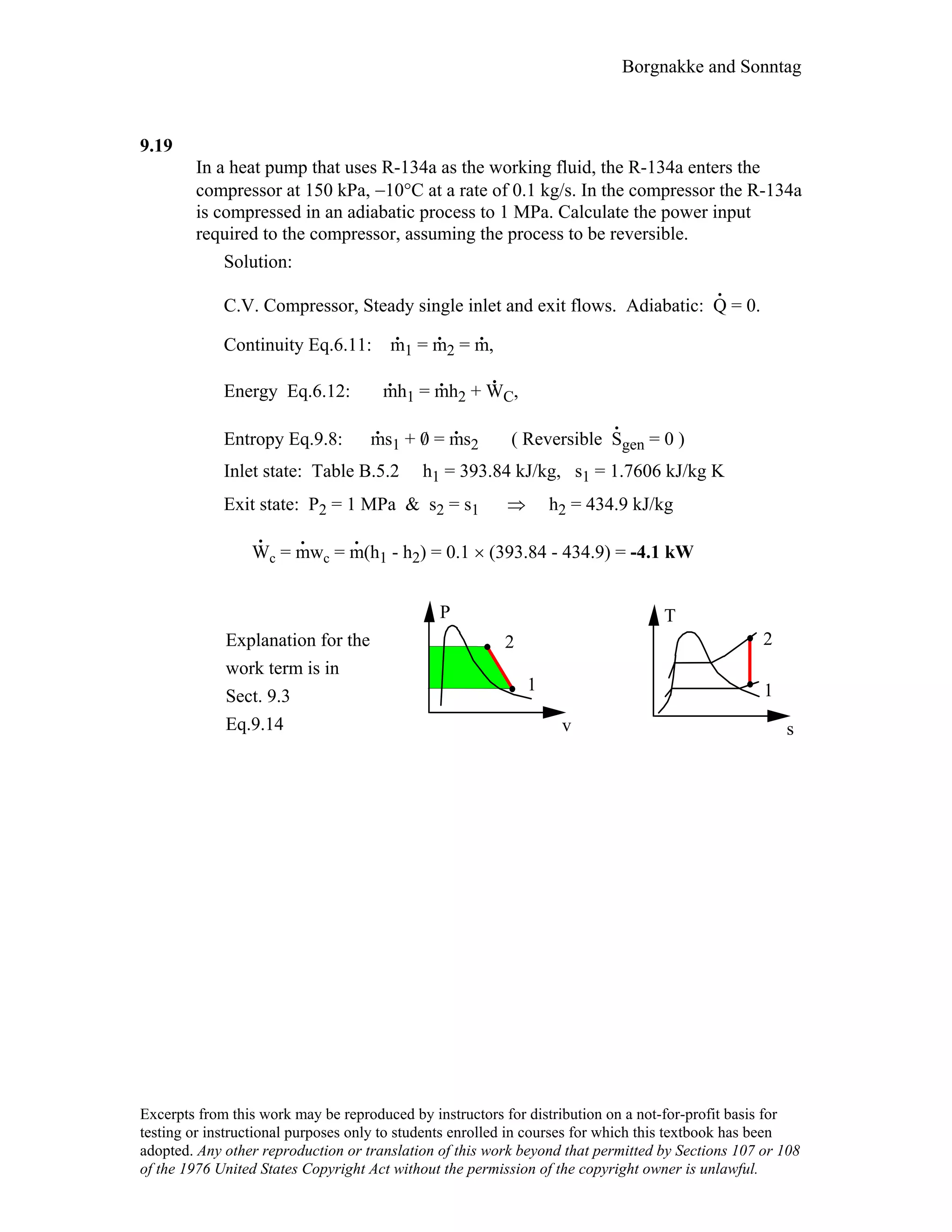 Thermodynamic solutions