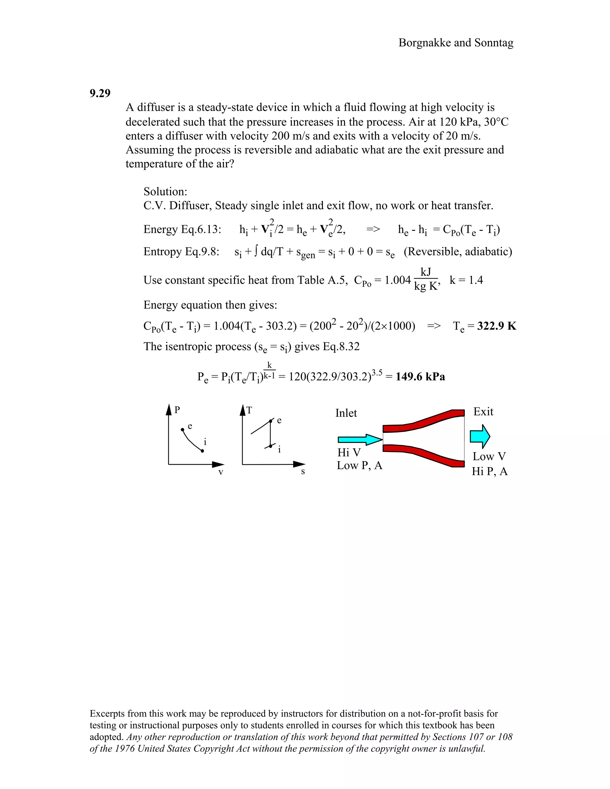 Thermodynamic solutions