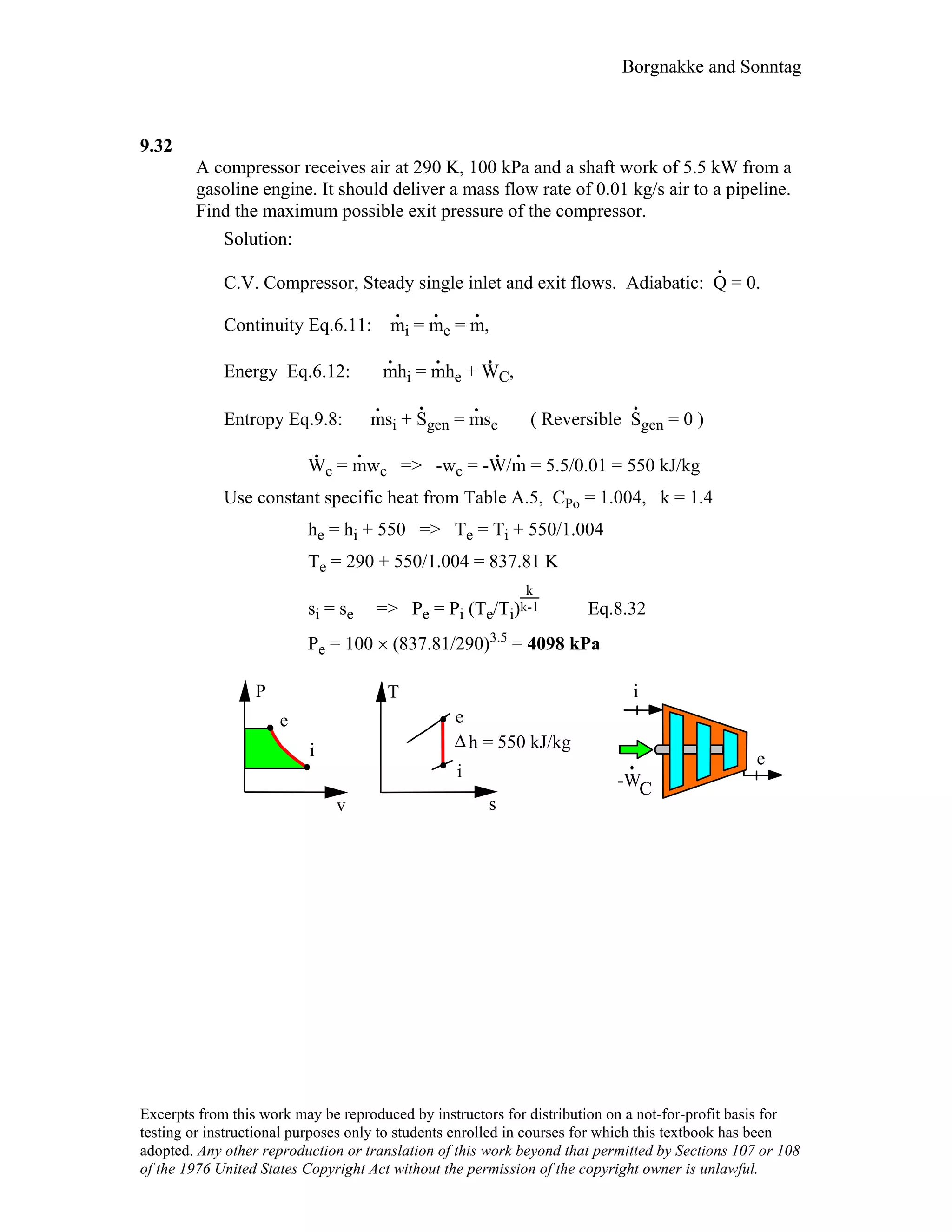 Thermodynamic solutions