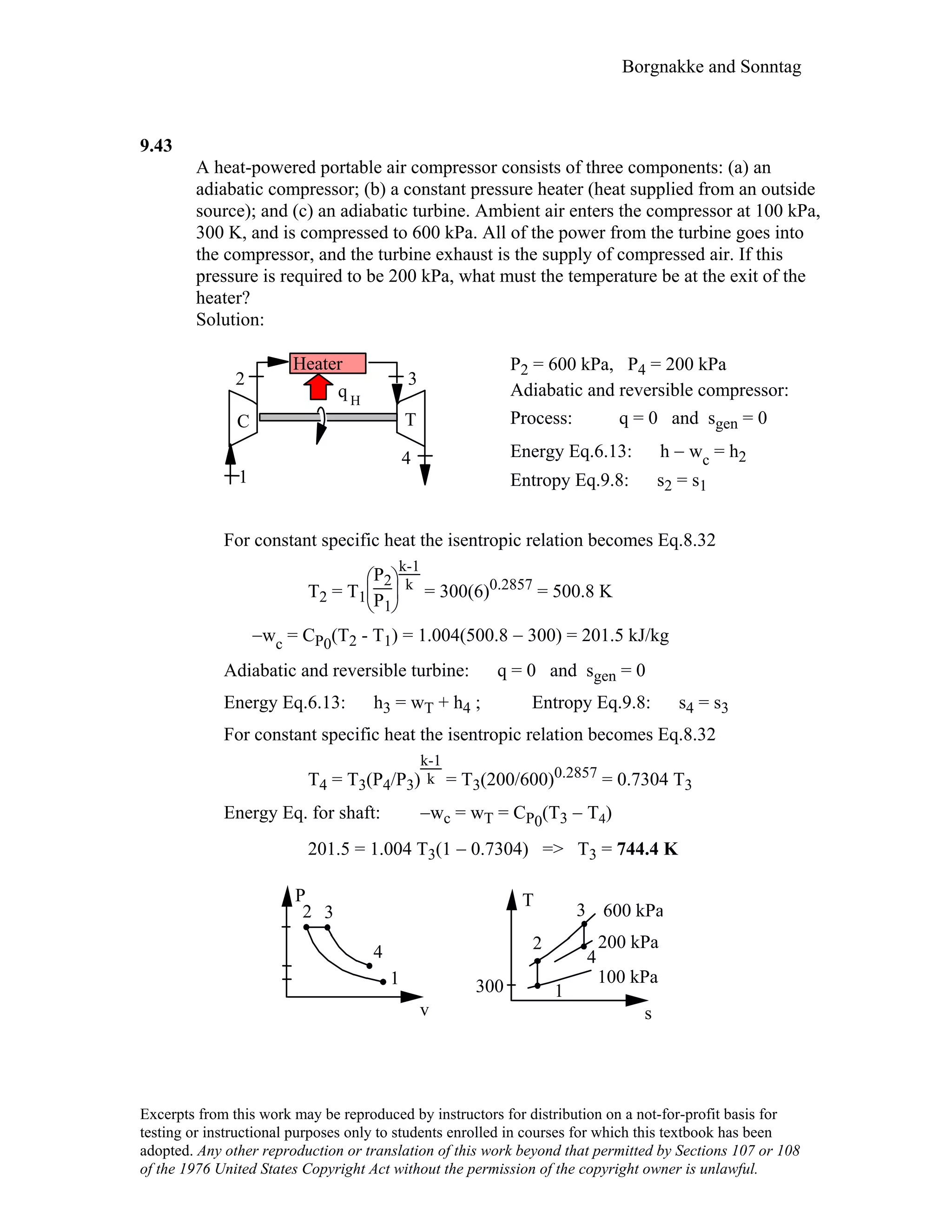 Thermodynamic solutions