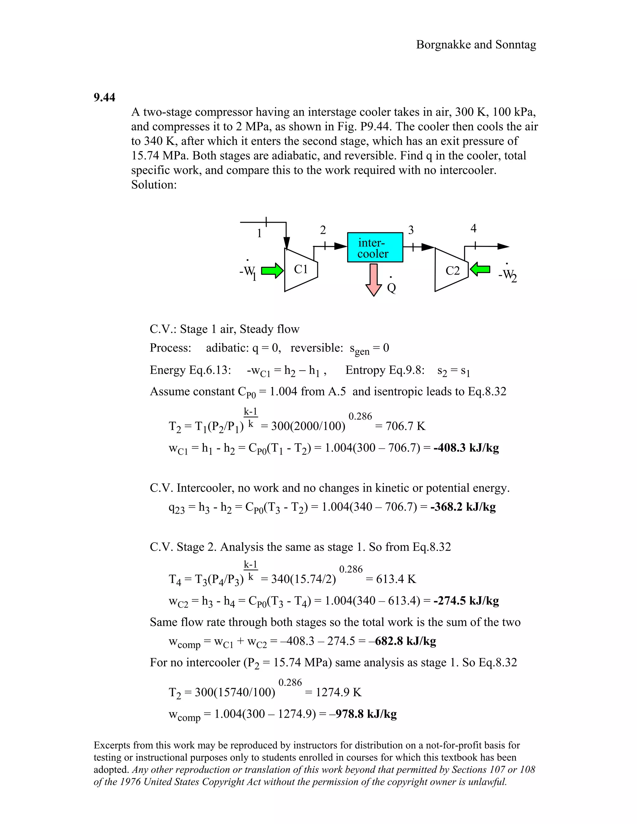 Thermodynamic solutions