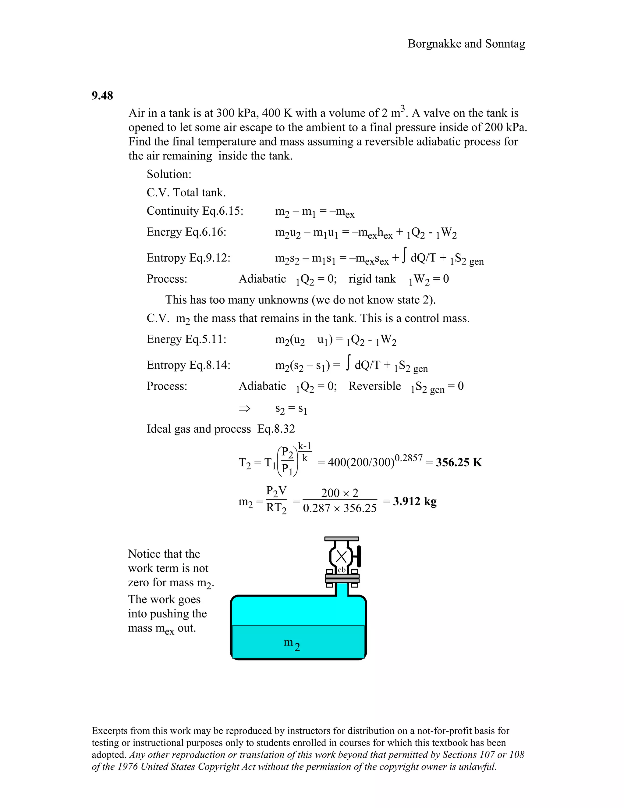 Thermodynamic solutions