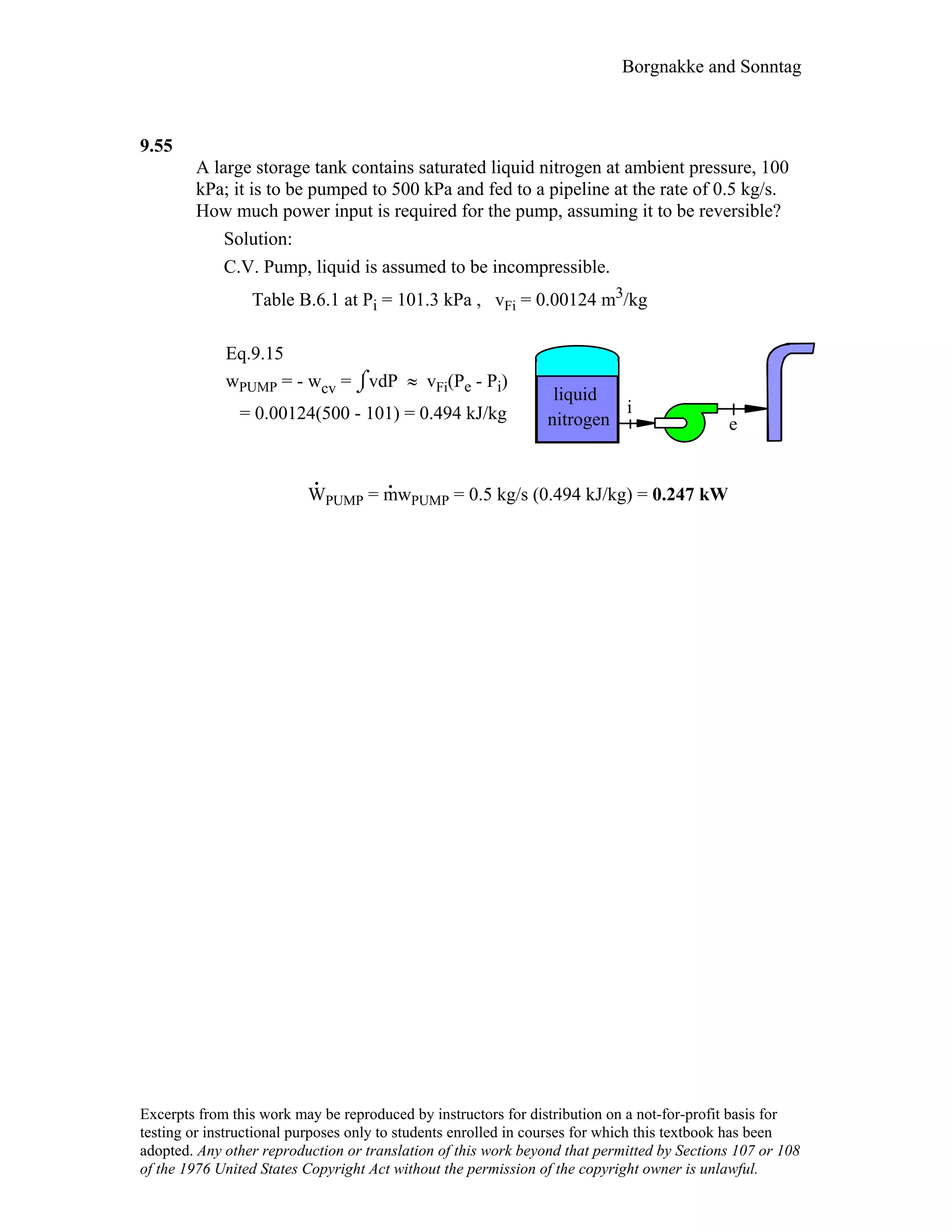Thermodynamic solutions