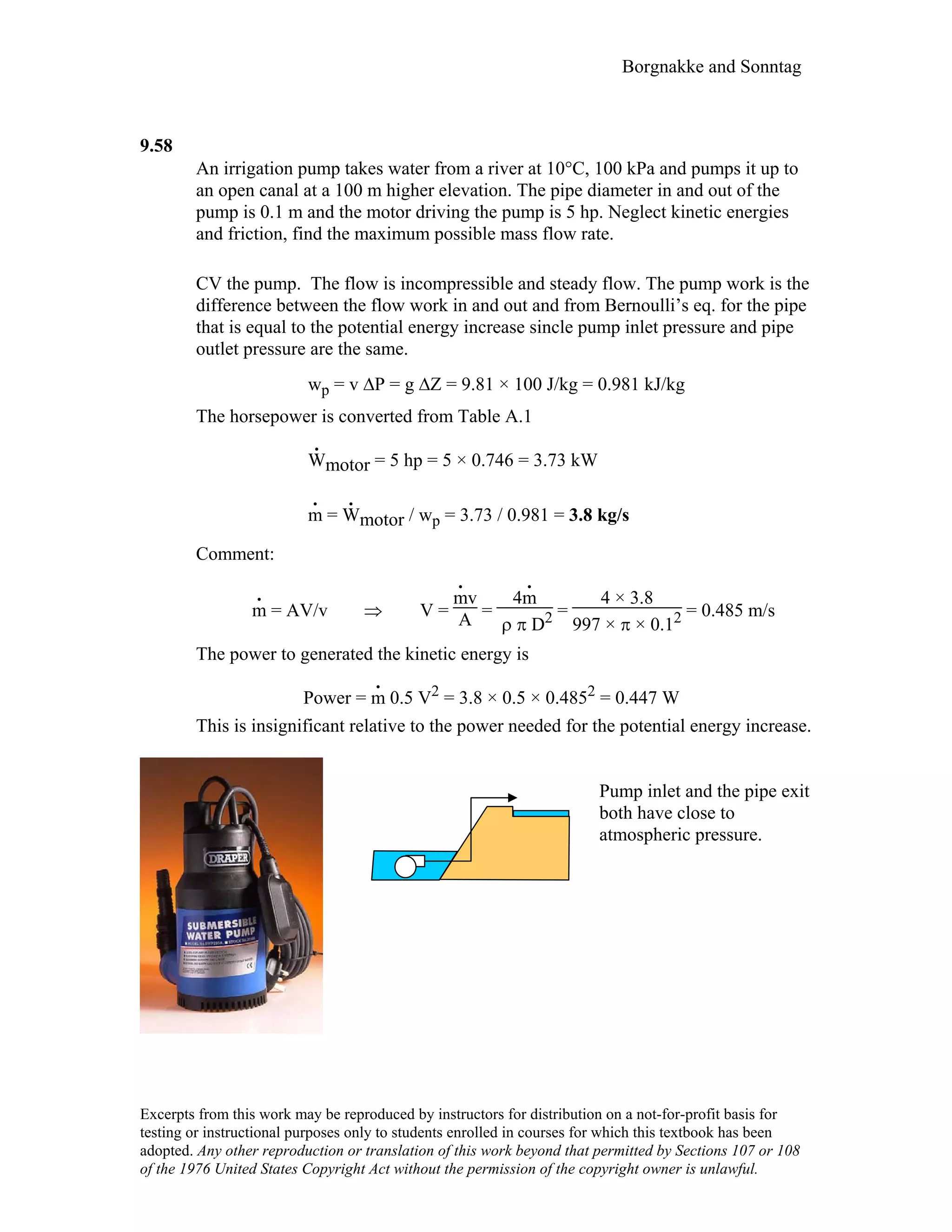 Thermodynamic solutions