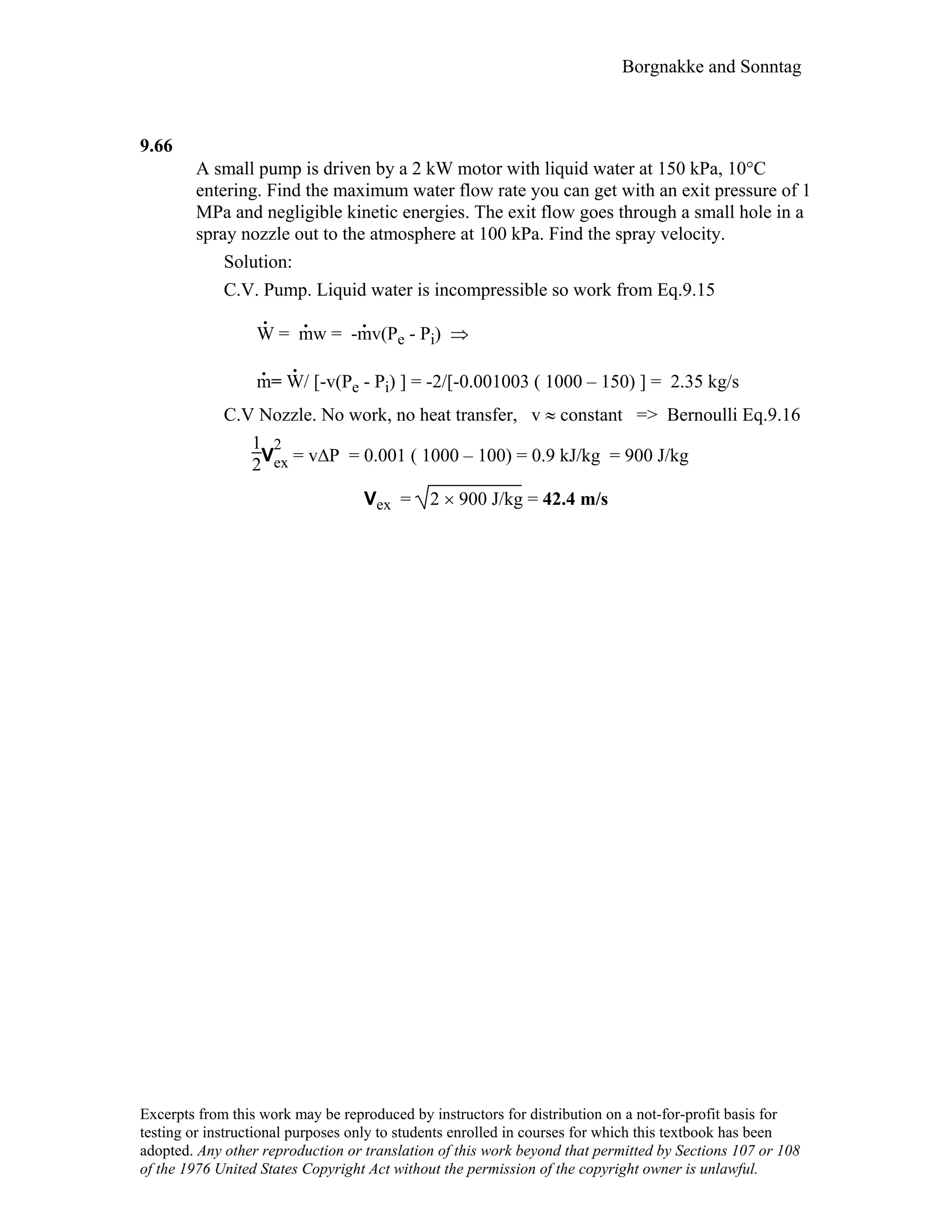 Thermodynamic solutions