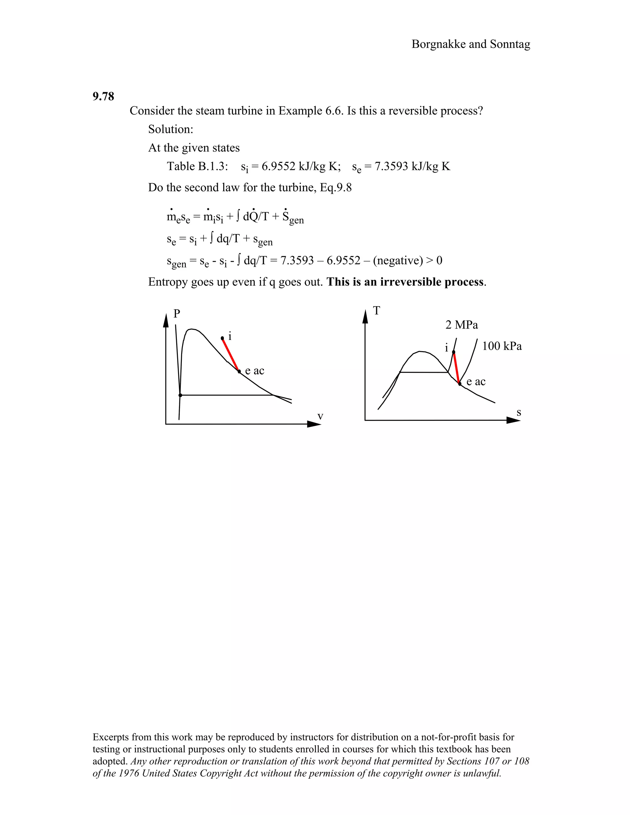 Thermodynamic solutions
