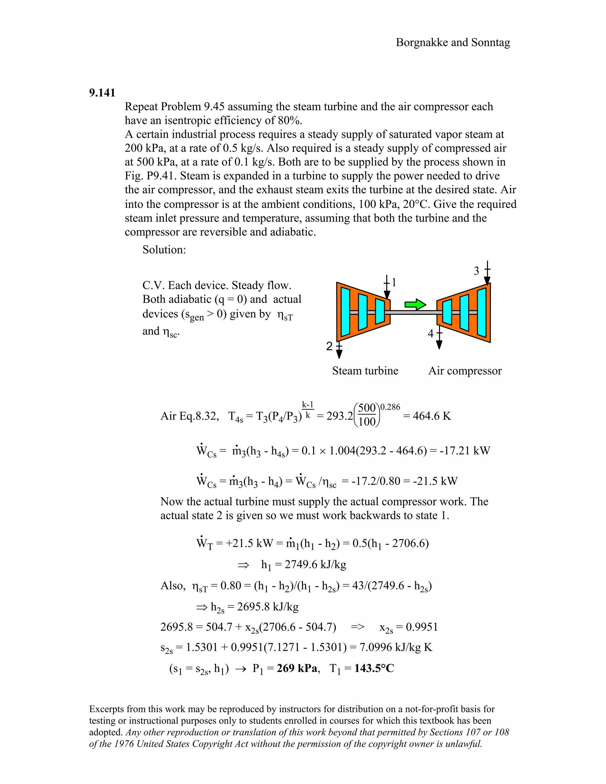 Thermodynamic solutions