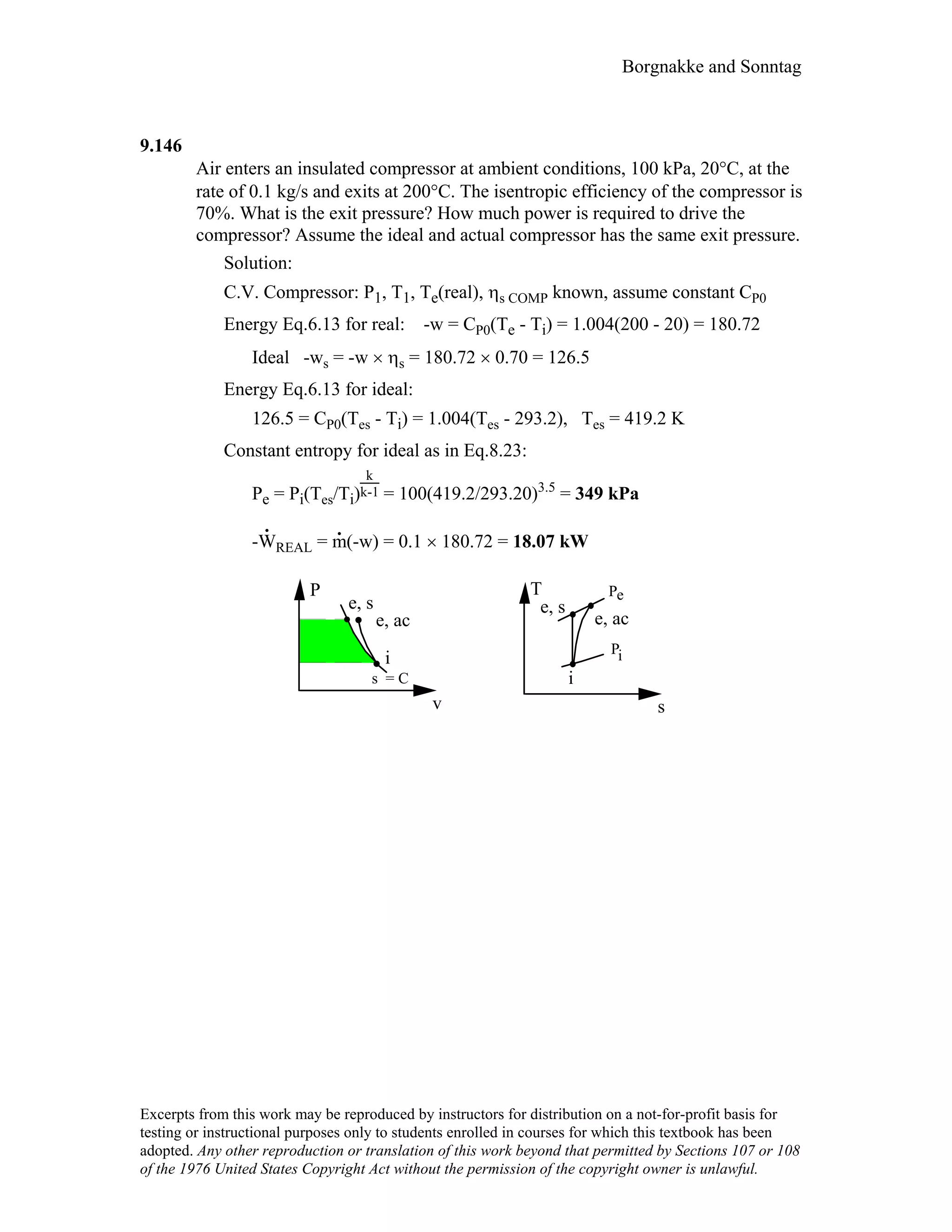 Thermodynamic solutions