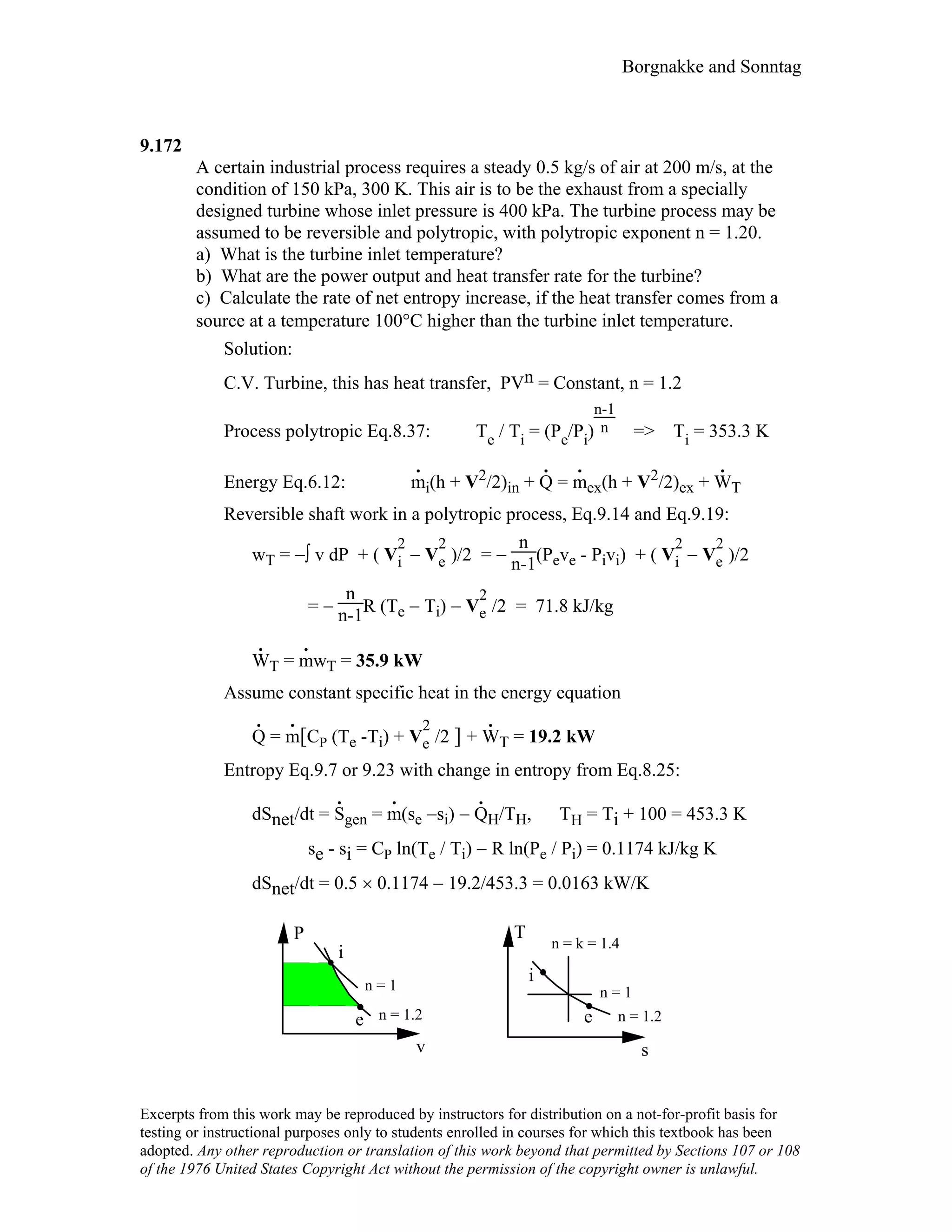 Thermodynamic solutions
