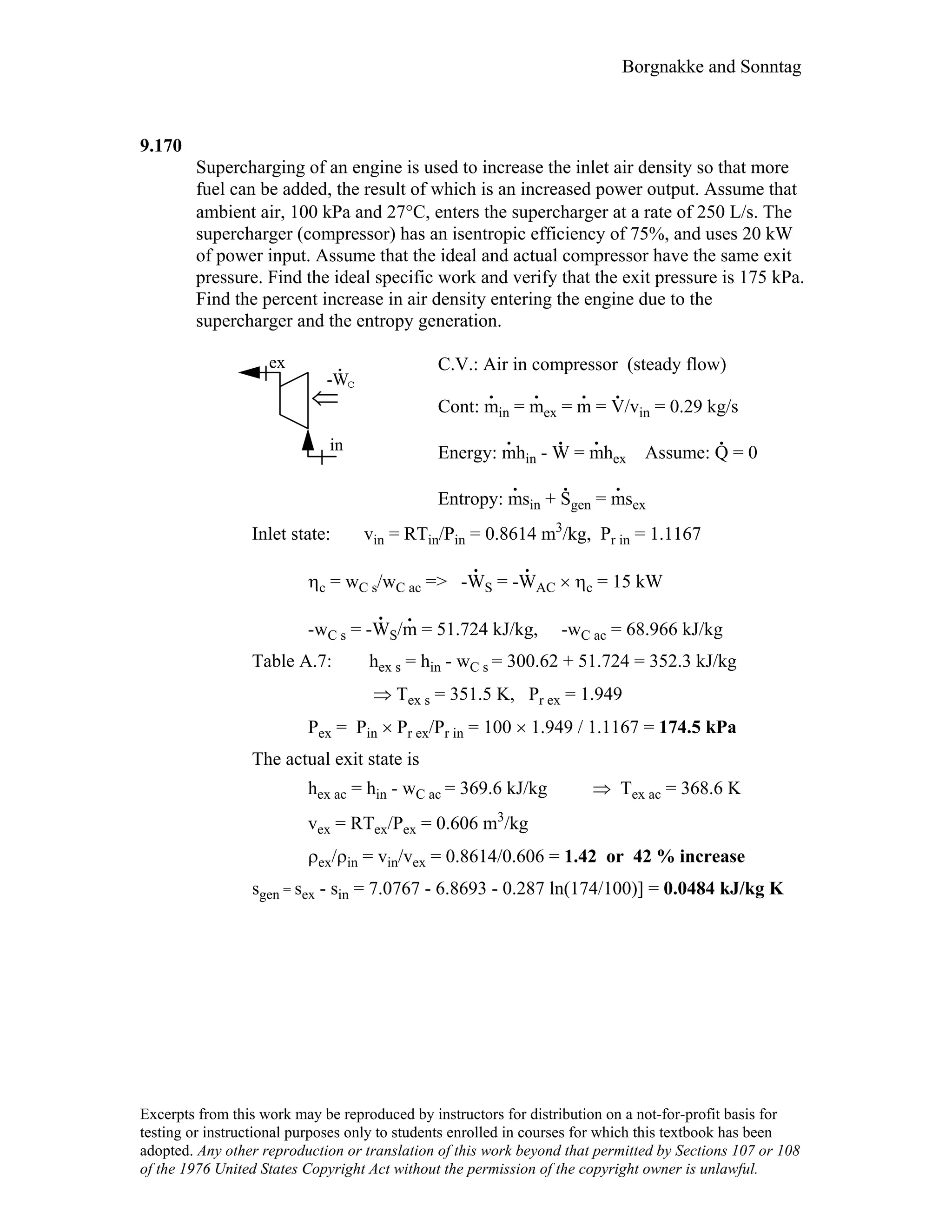 Thermodynamic solutions
