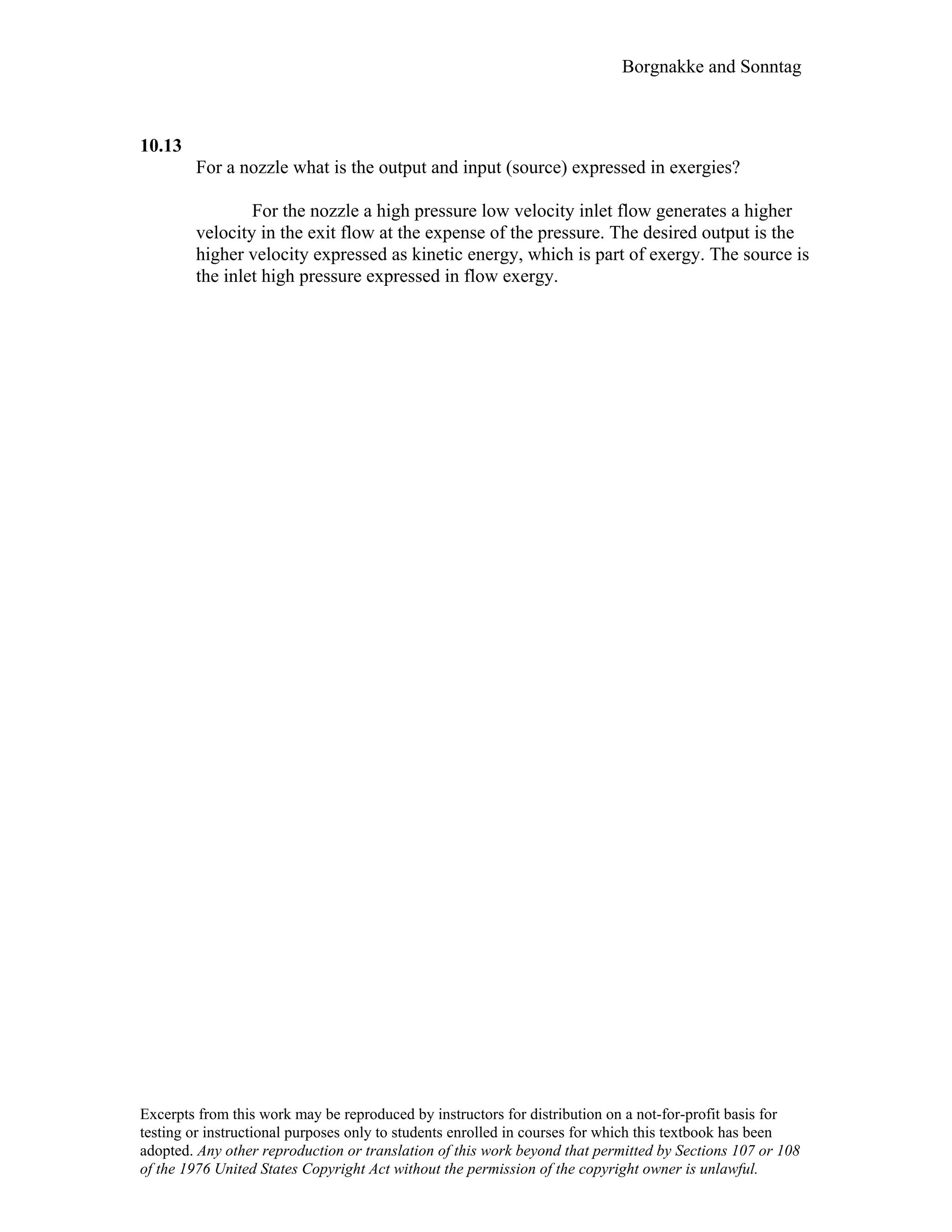 Thermodynamic solutions