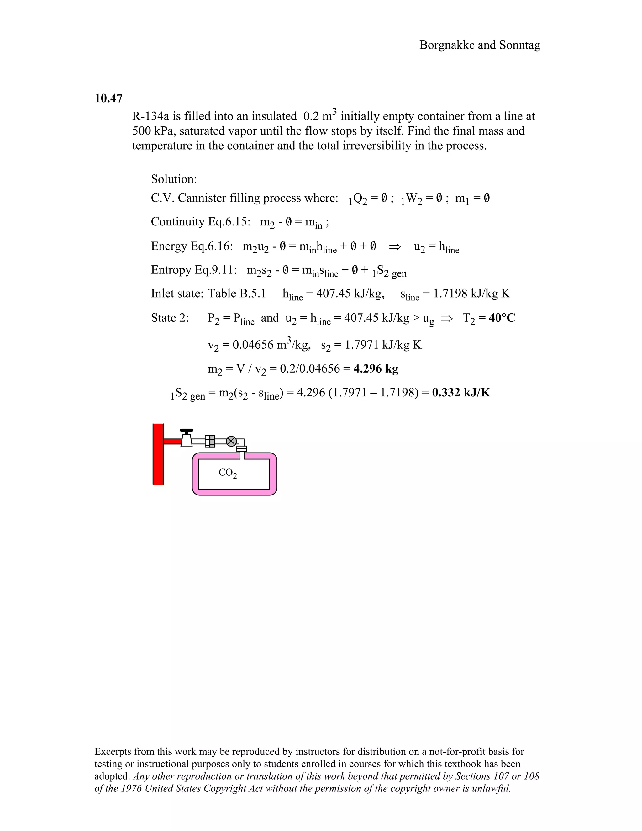 Thermodynamic solutions