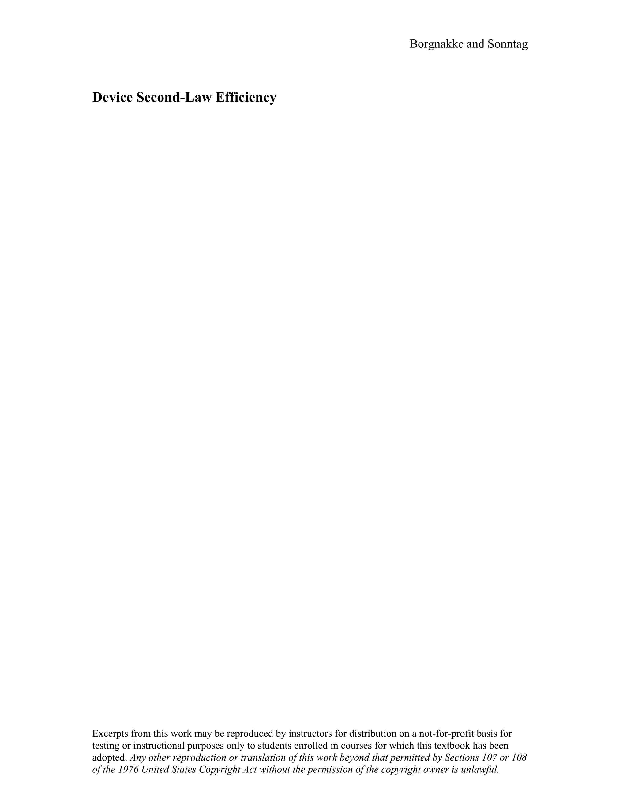 Thermodynamic solutions