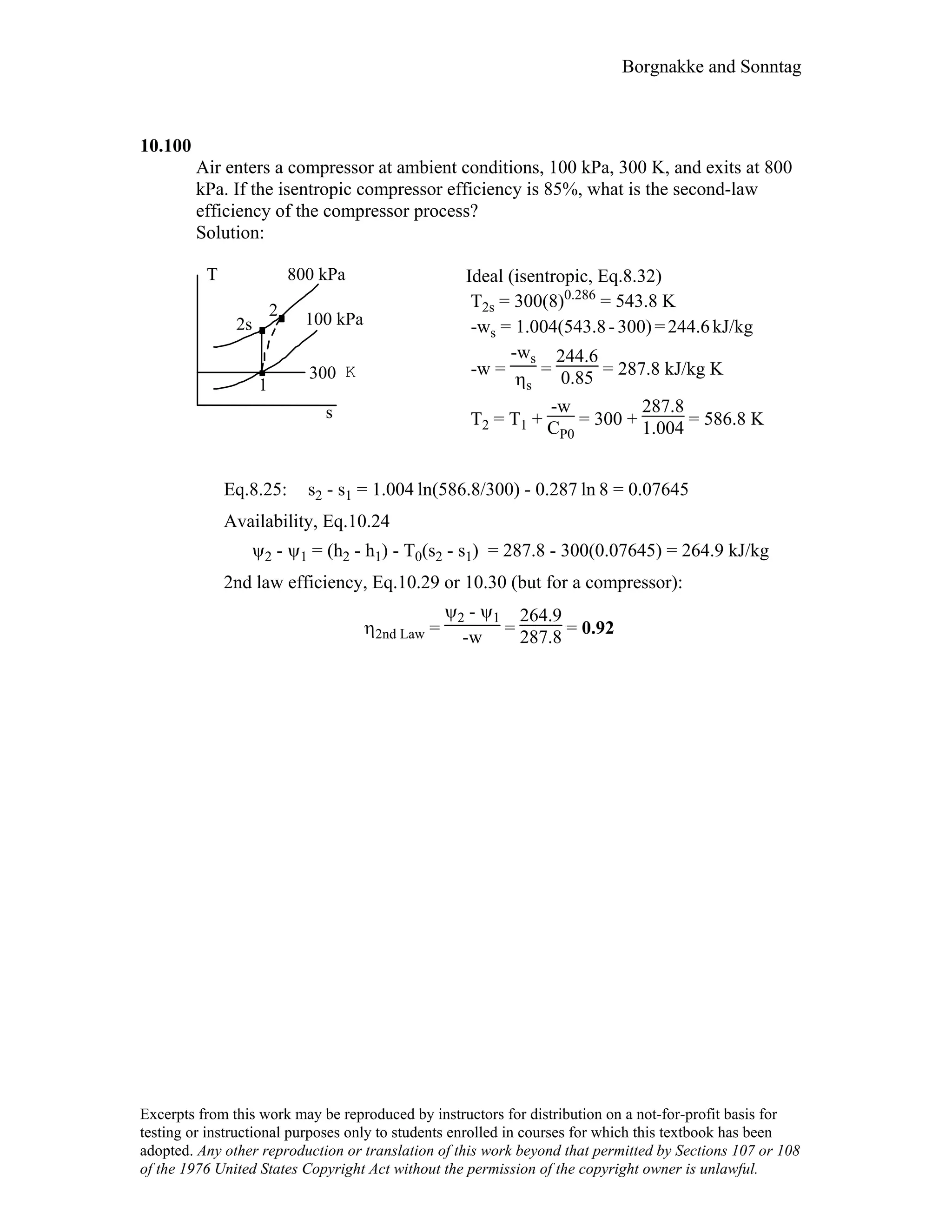 Thermodynamic solutions