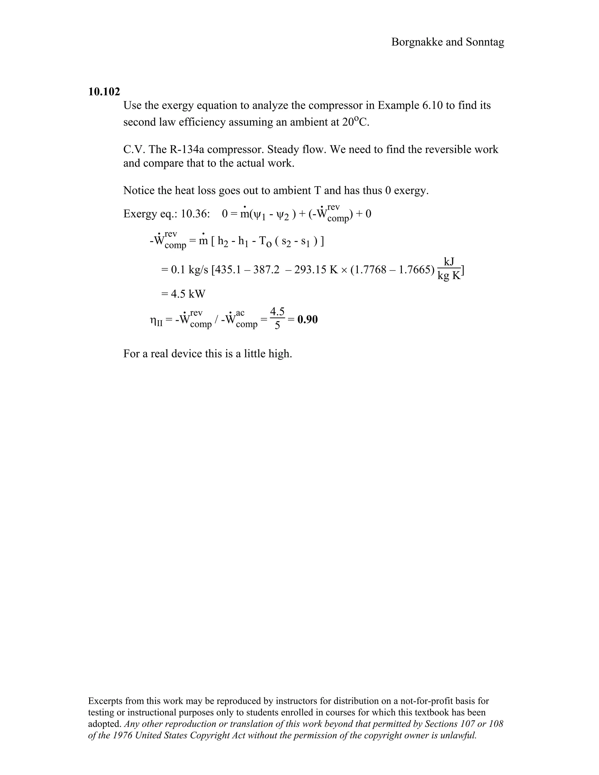 Thermodynamic solutions