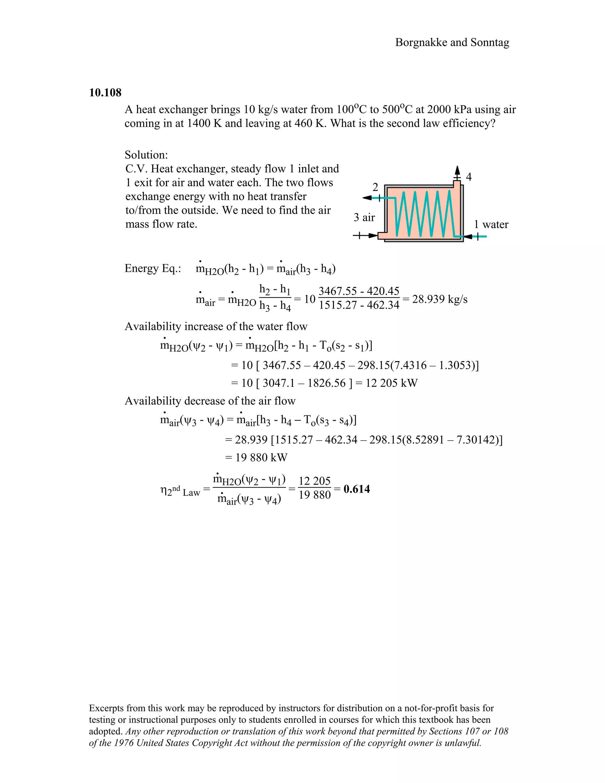 Thermodynamic solutions
