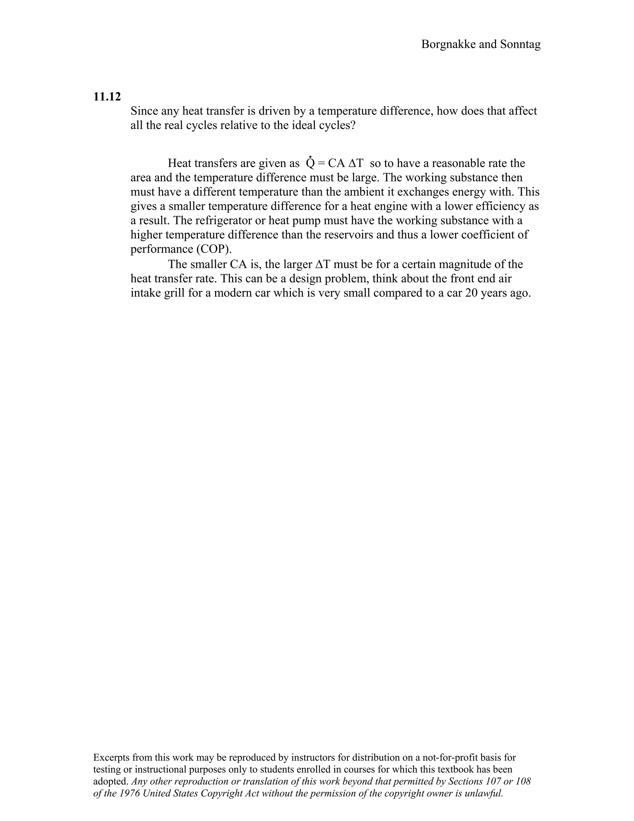 Thermodynamic solutions