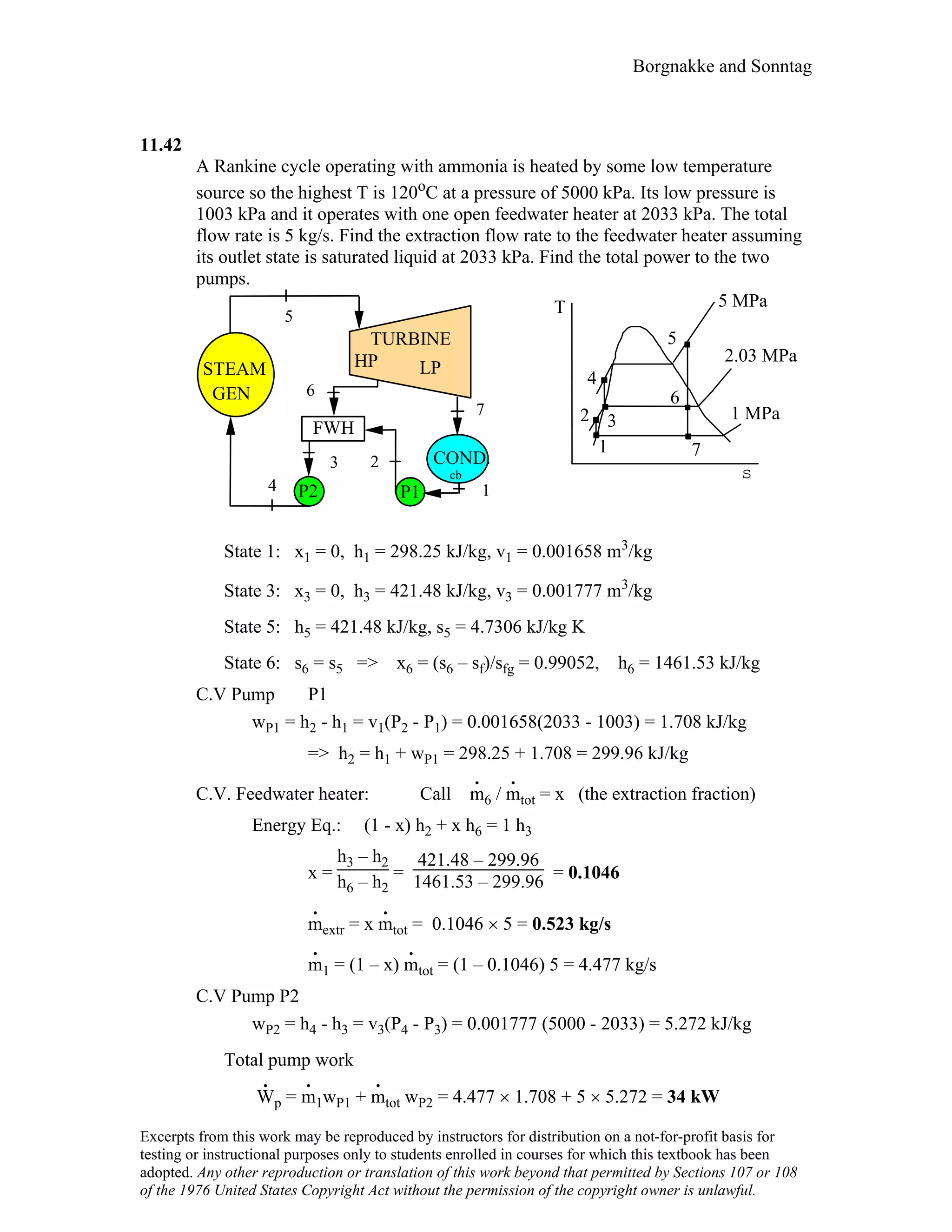 Thermodynamic solutions