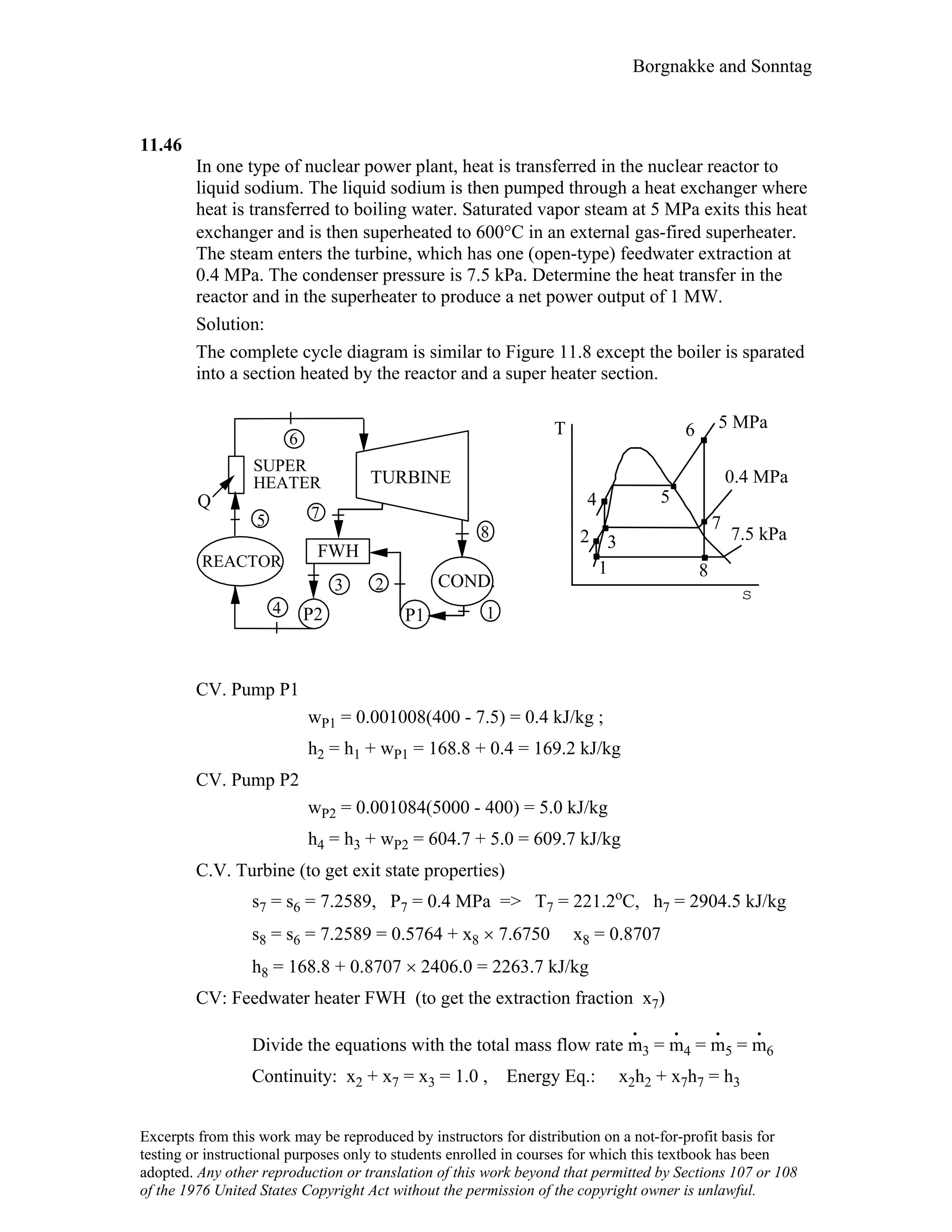 Thermodynamic solutions