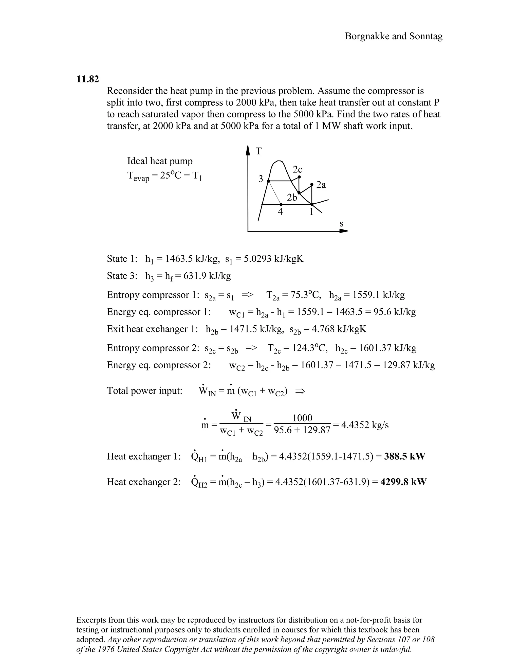 Thermodynamic solutions