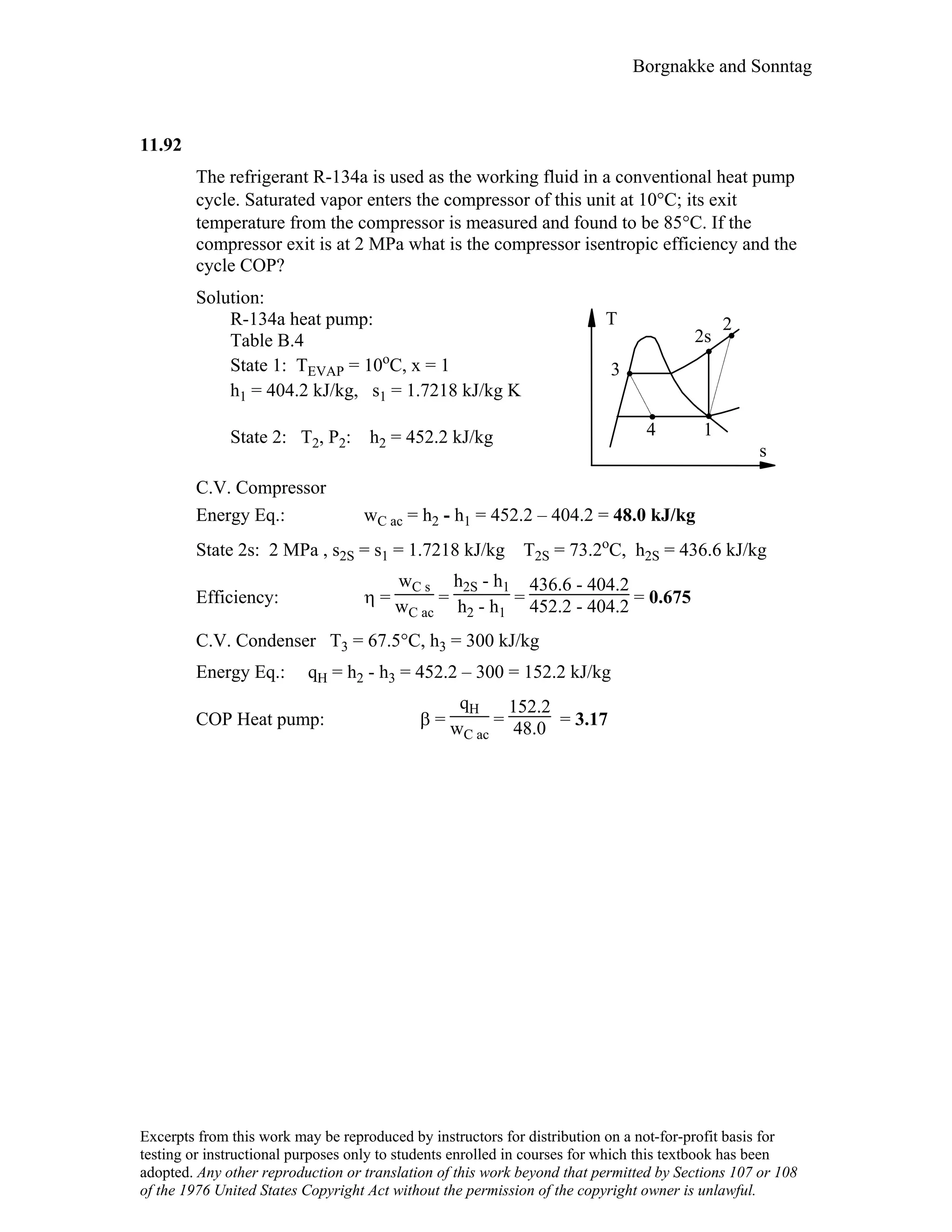 Thermodynamic solutions