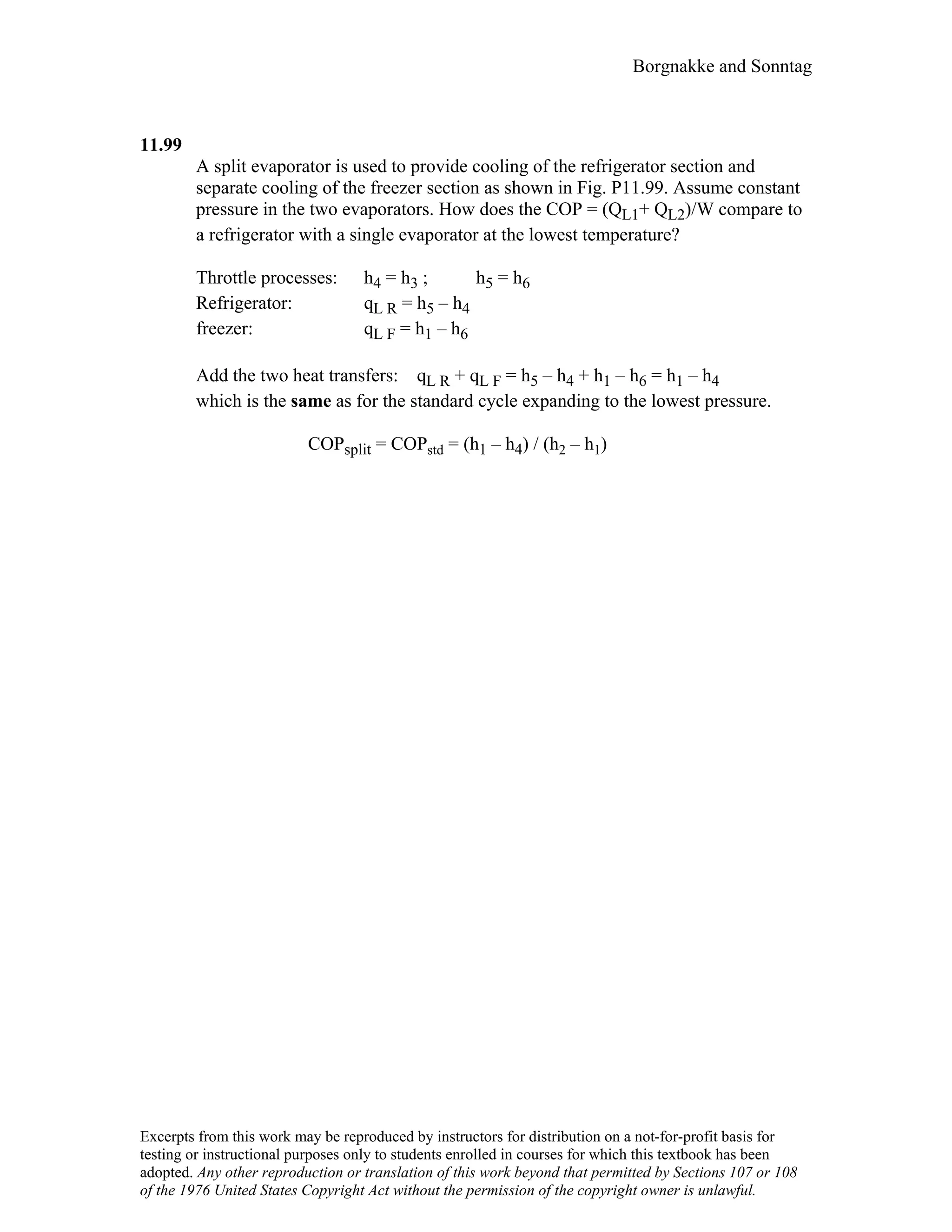 Thermodynamic solutions