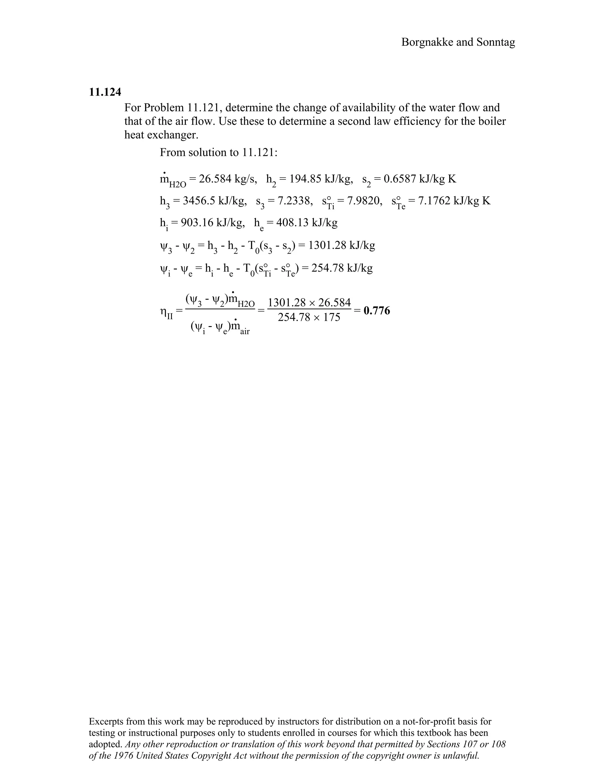 Thermodynamic solutions