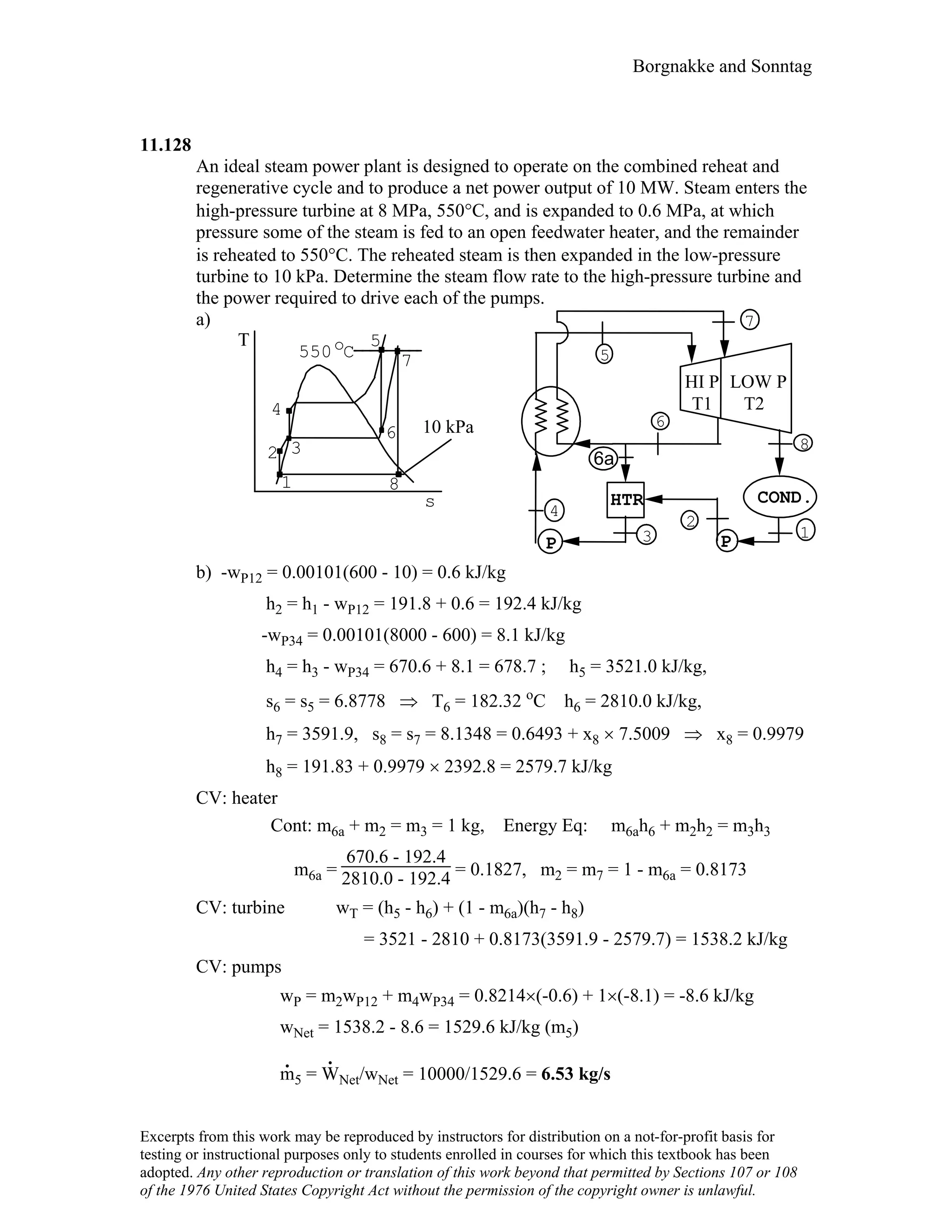 Thermodynamic solutions