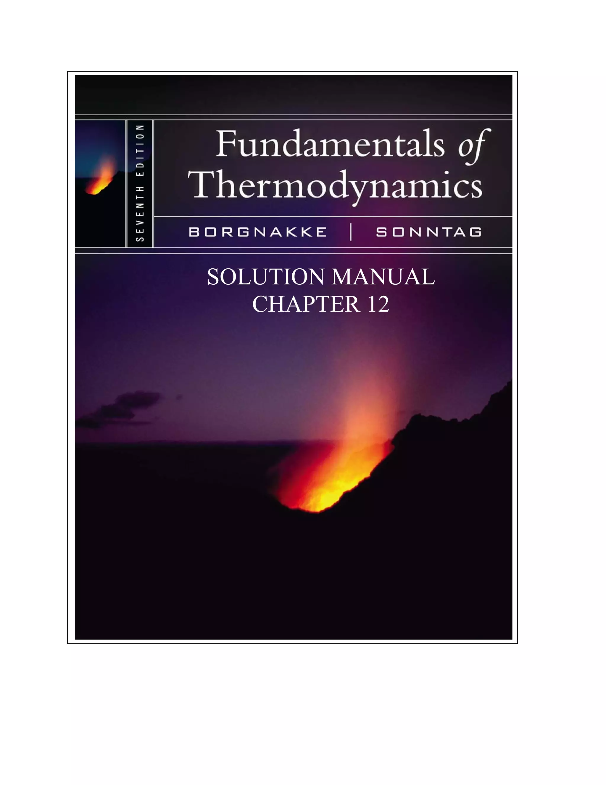 Thermodynamic solutions