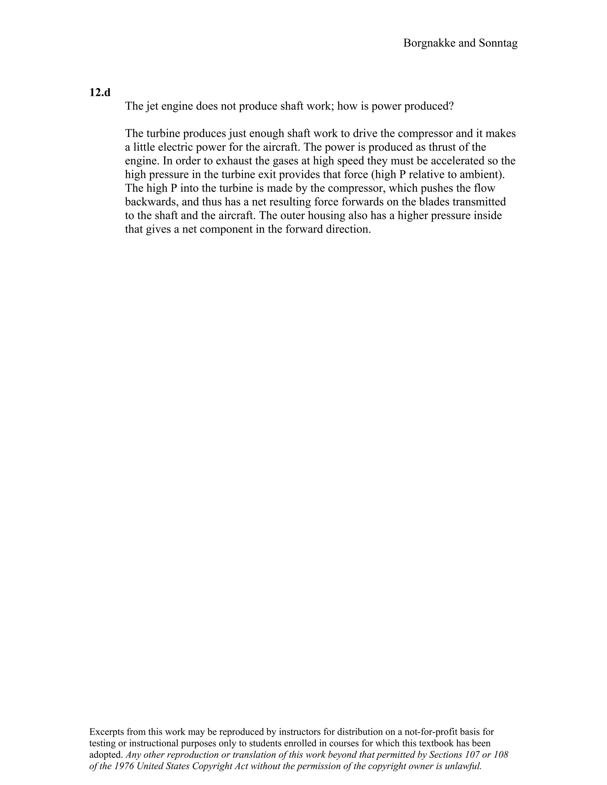 Thermodynamic solutions