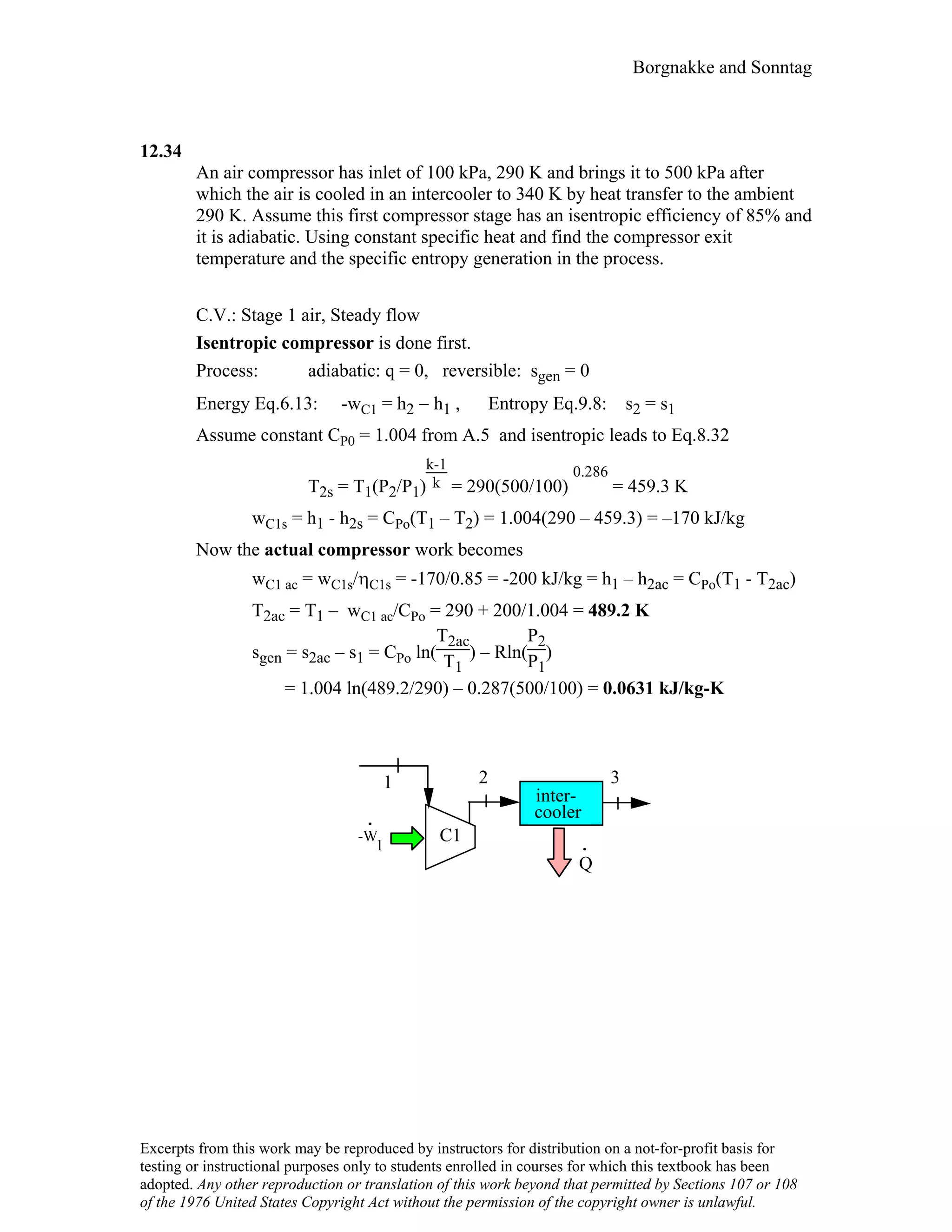 Thermodynamic solutions
