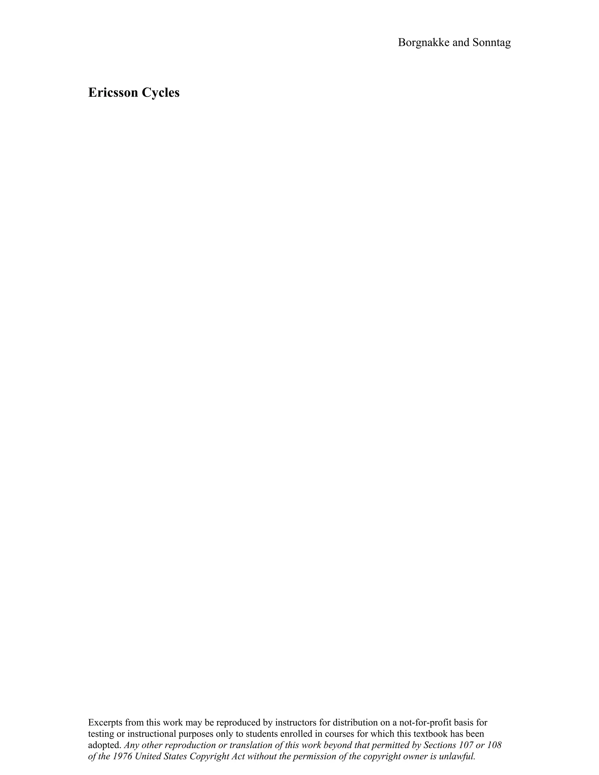 Thermodynamic solutions