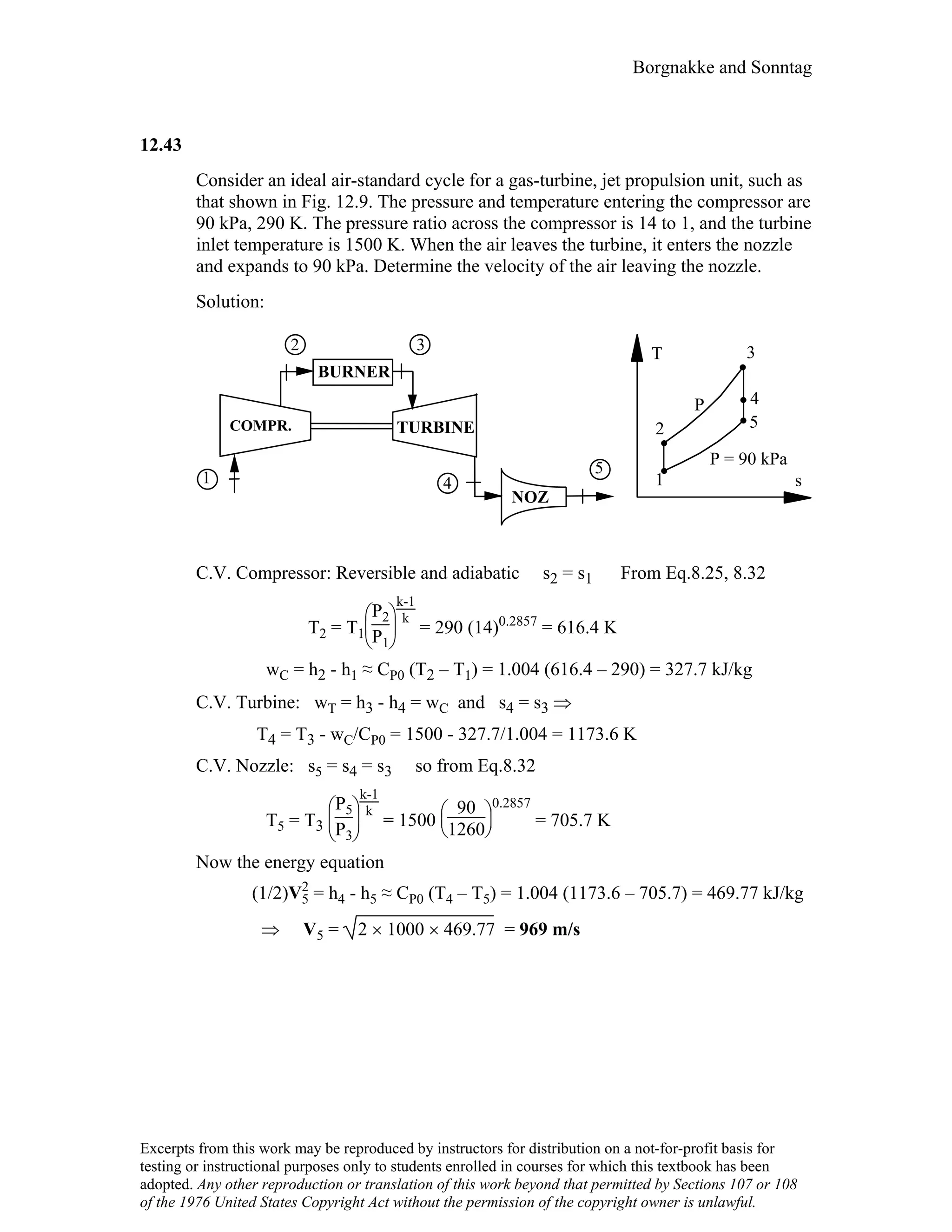 Thermodynamic solutions