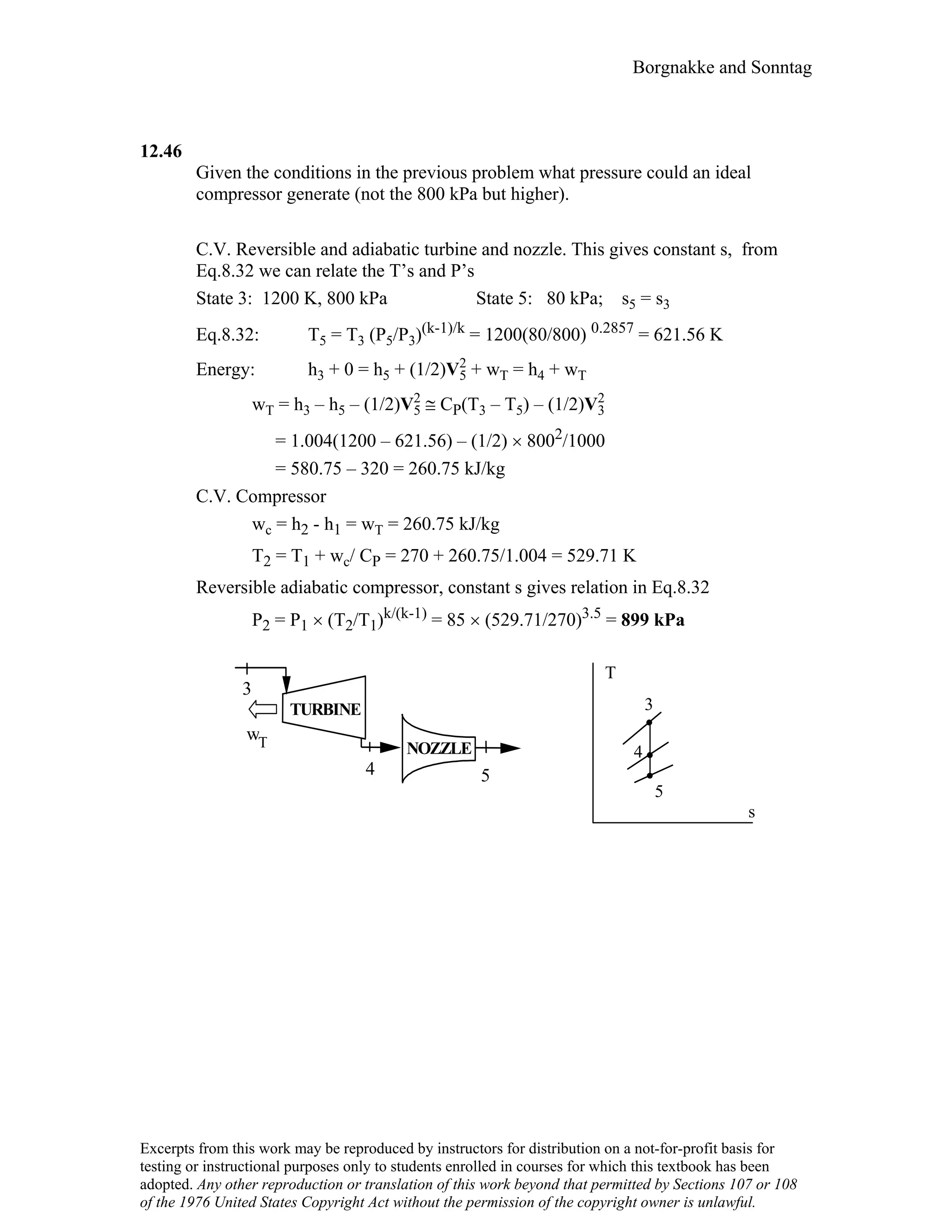 Thermodynamic solutions