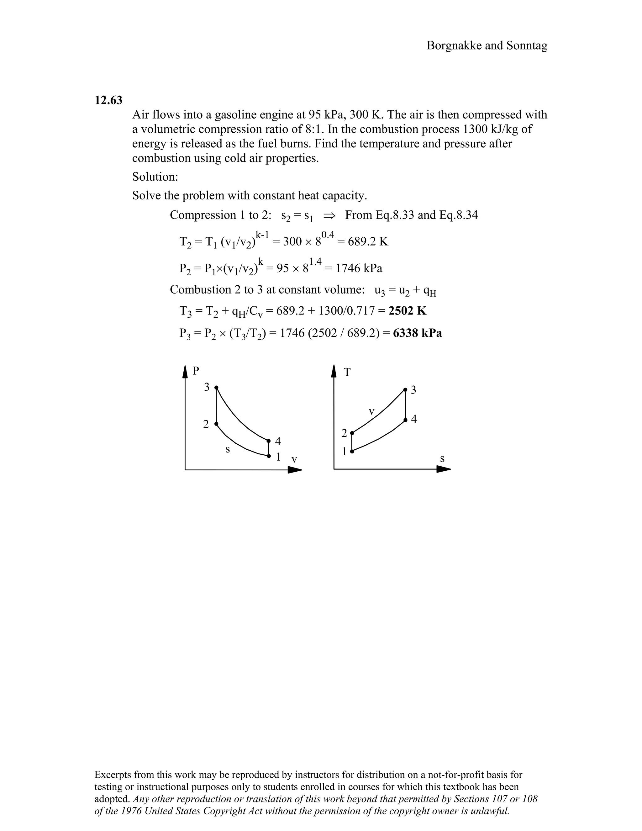 Thermodynamic solutions