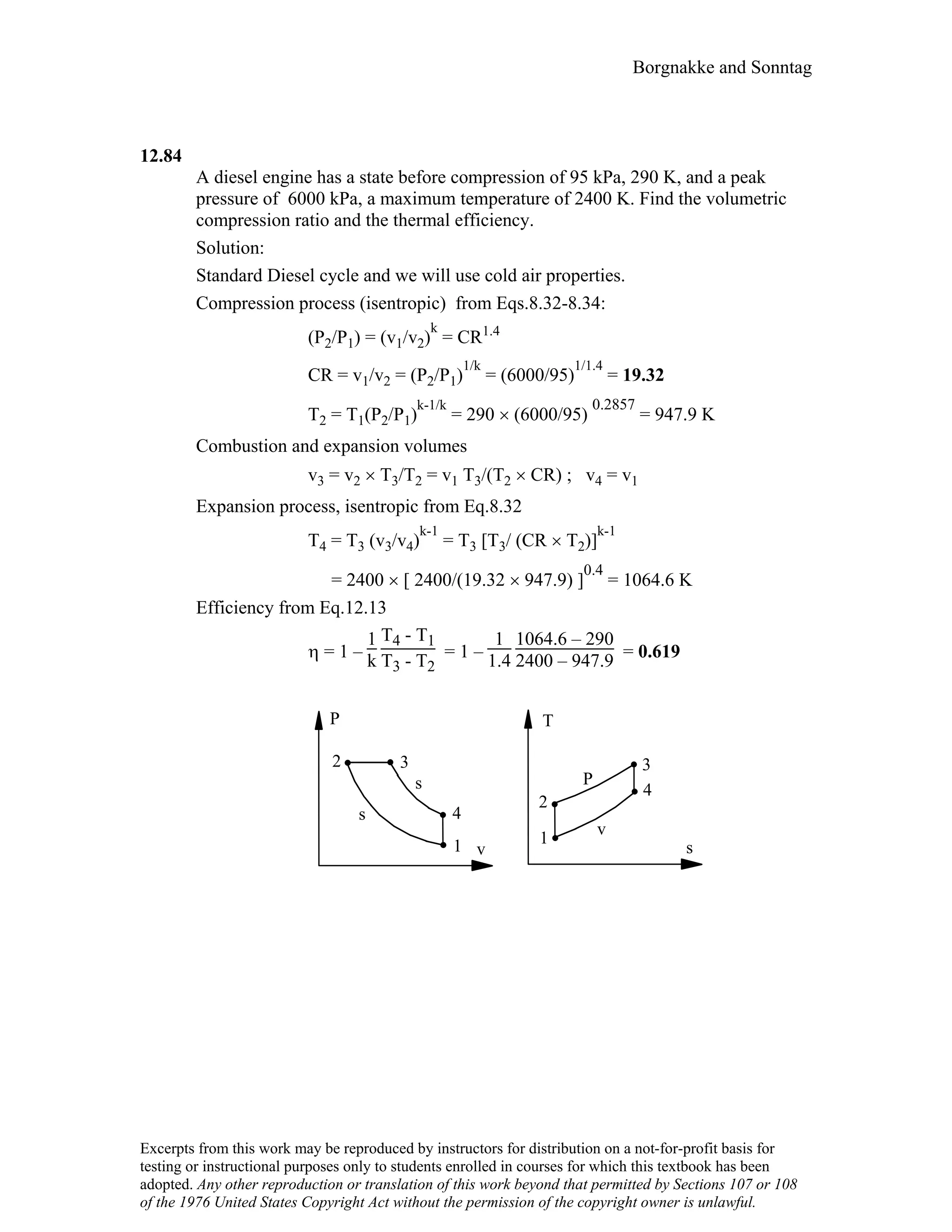 Thermodynamic solutions