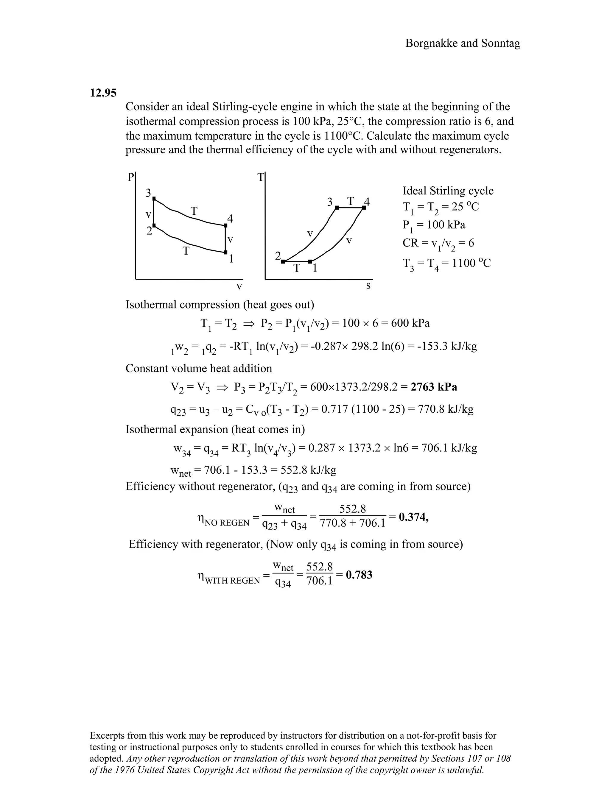 Thermodynamic solutions