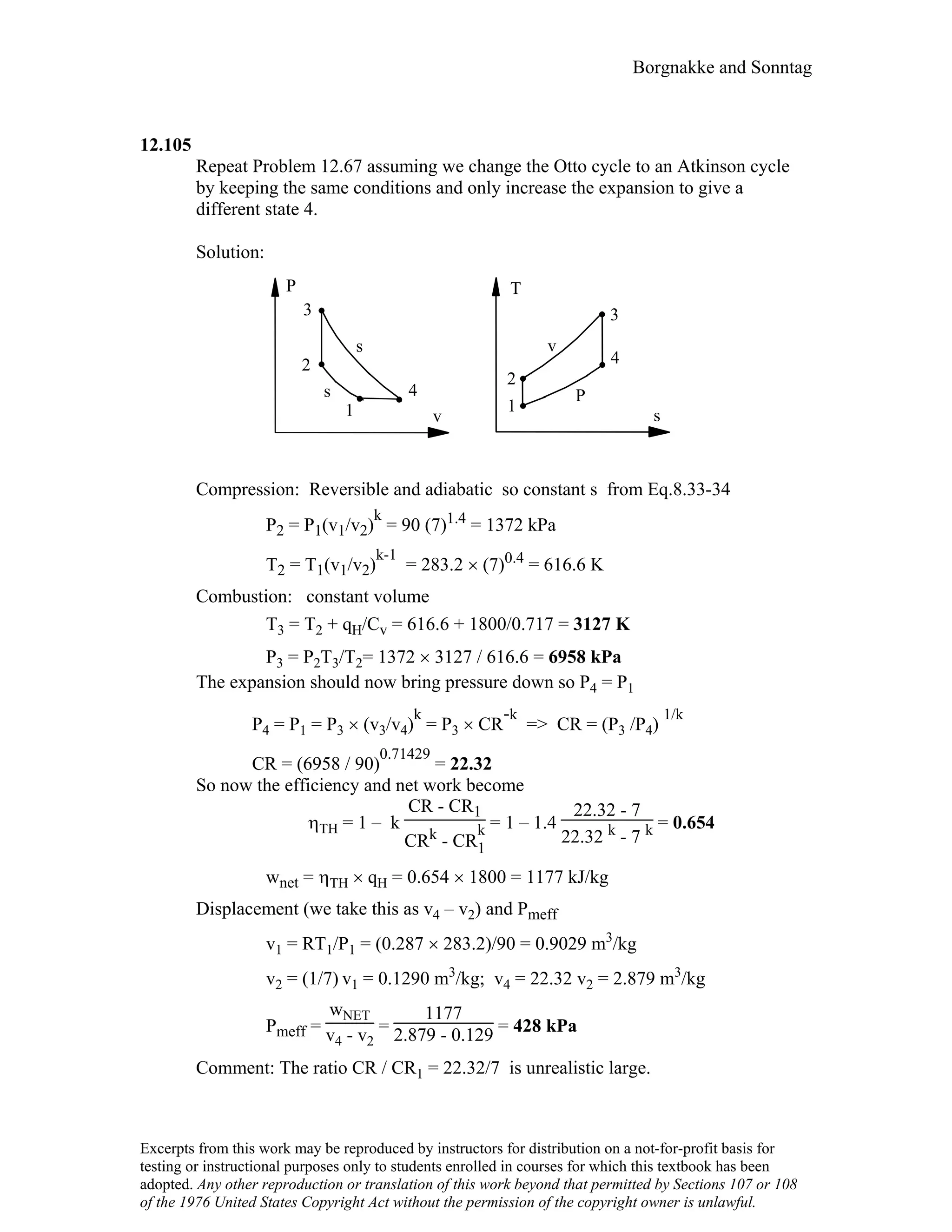 Thermodynamic solutions