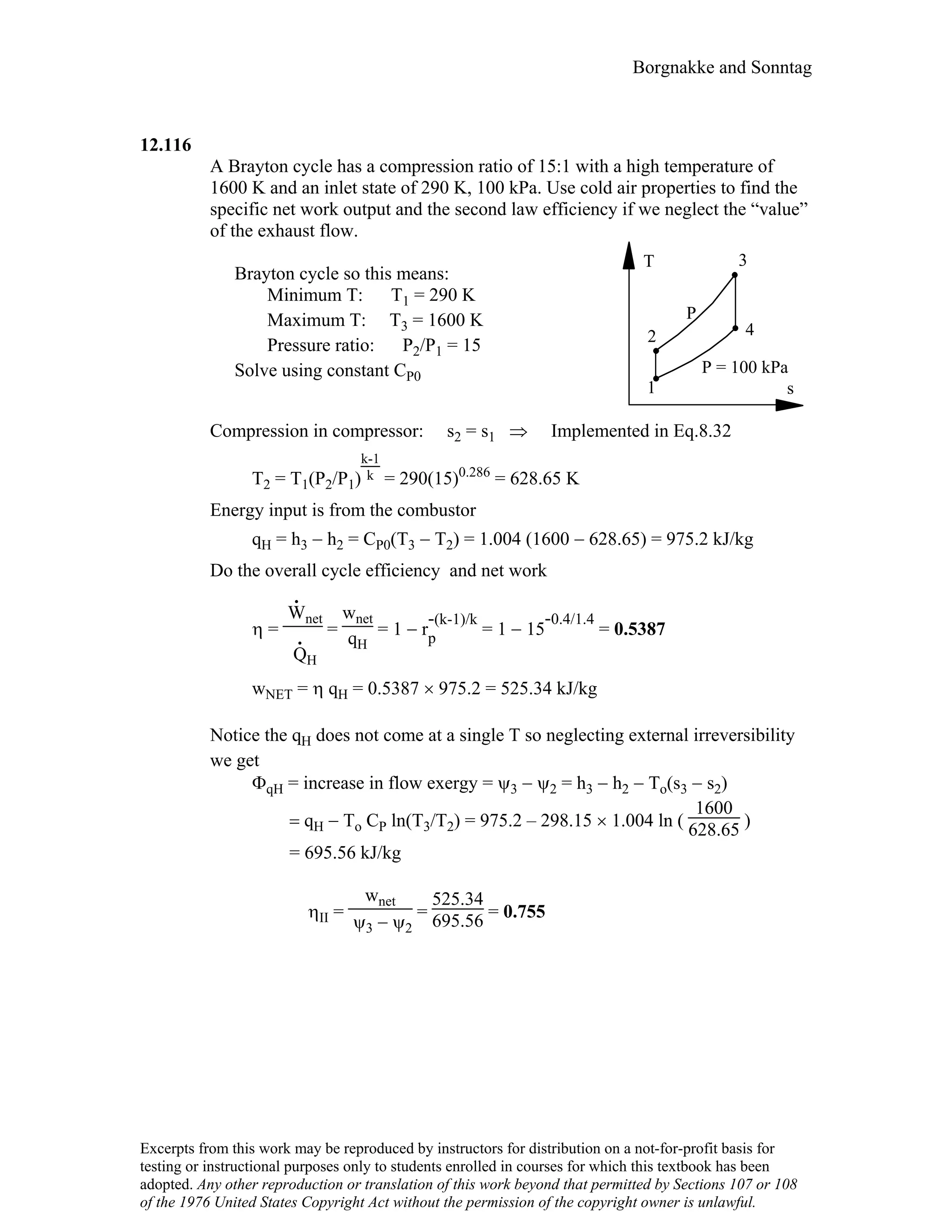 Thermodynamic solutions