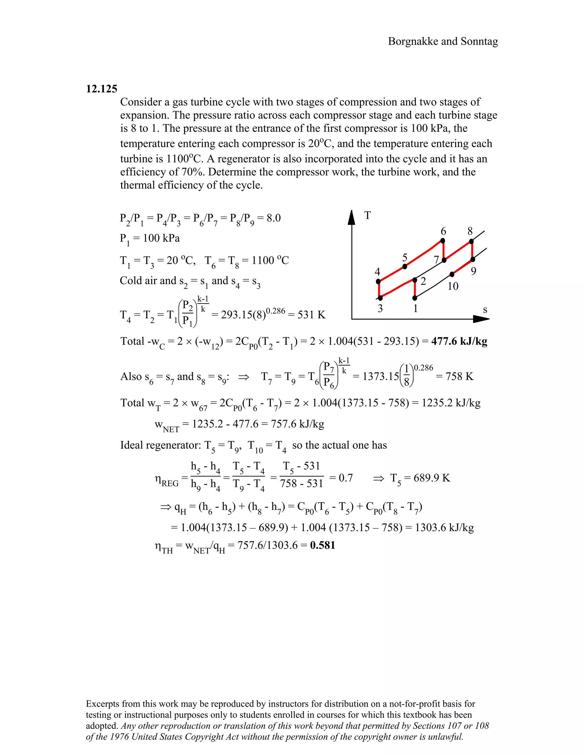 Thermodynamic solutions