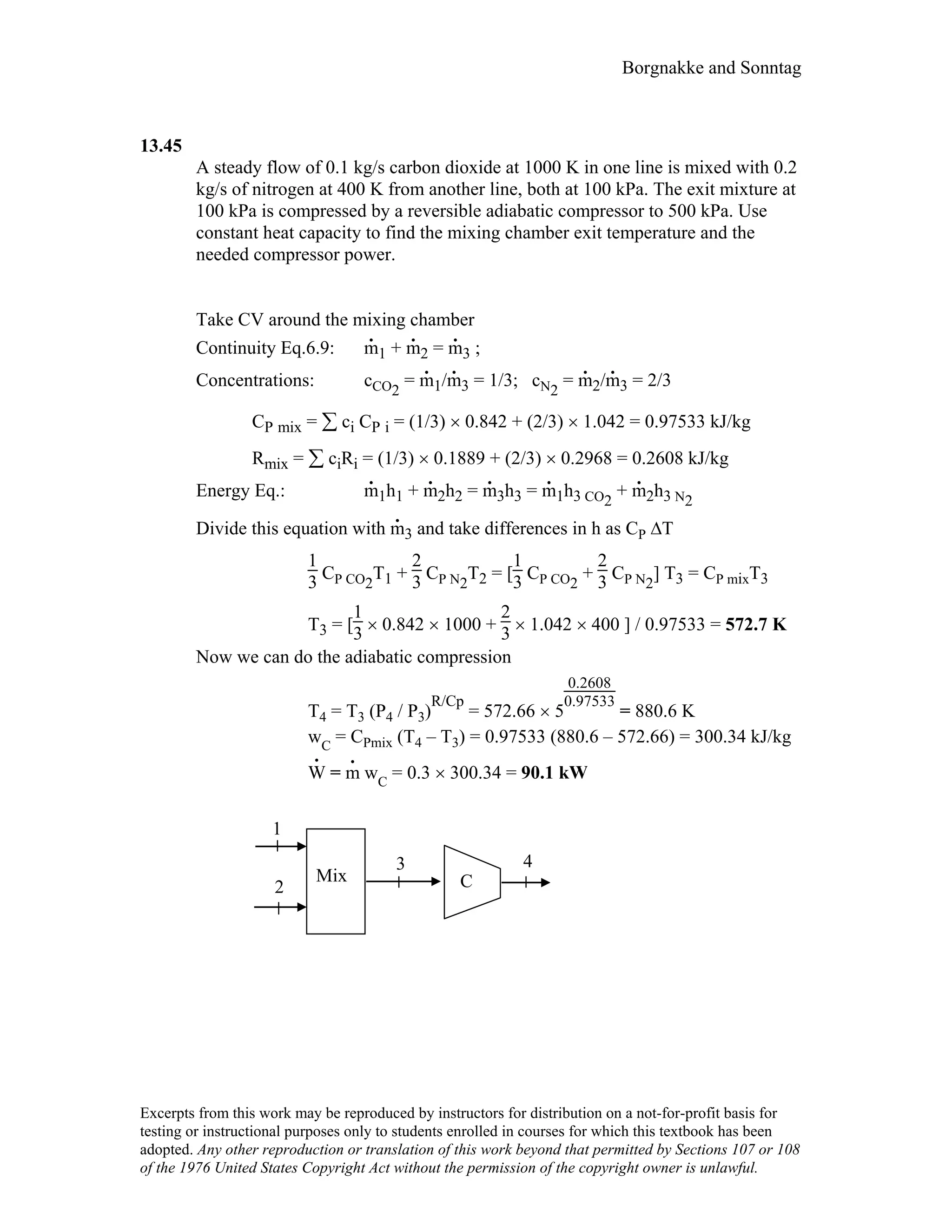 Thermodynamic solutions