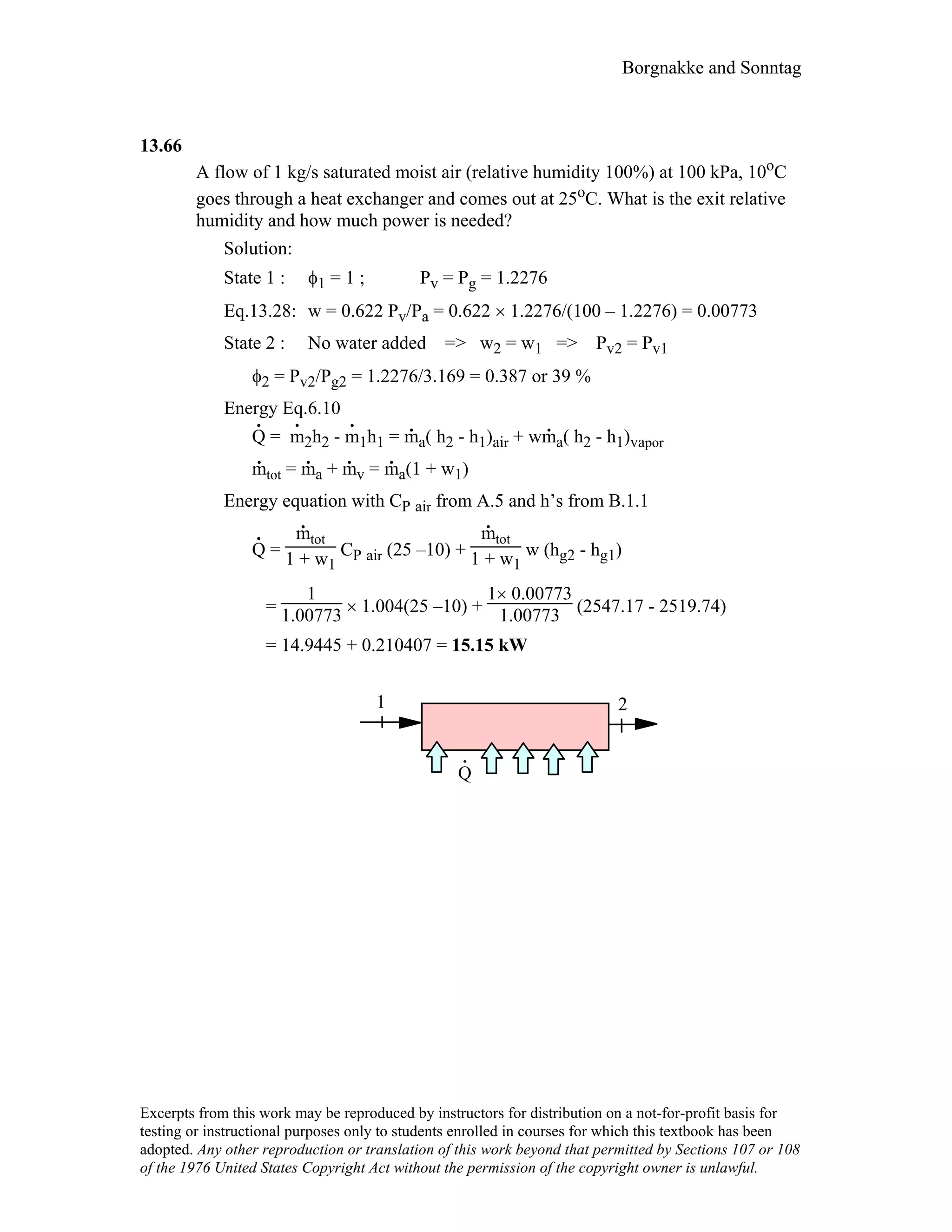 Thermodynamic solutions