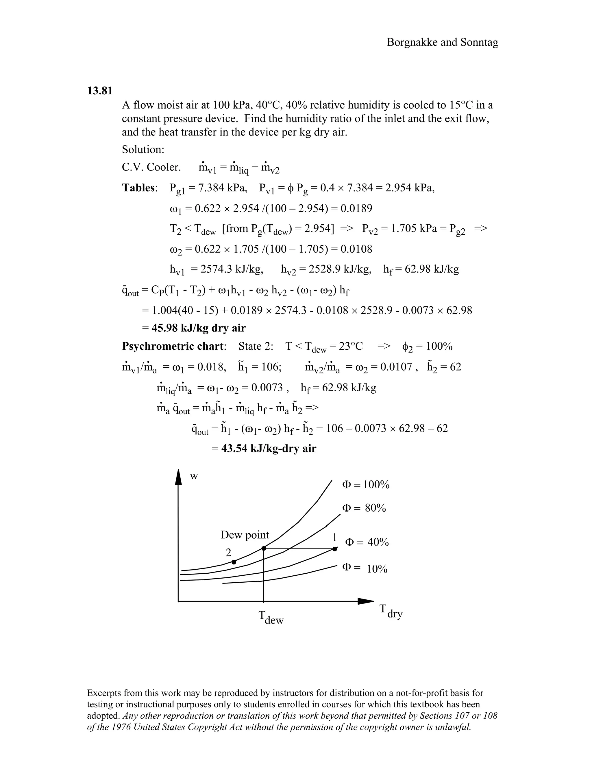 Thermodynamic solutions
