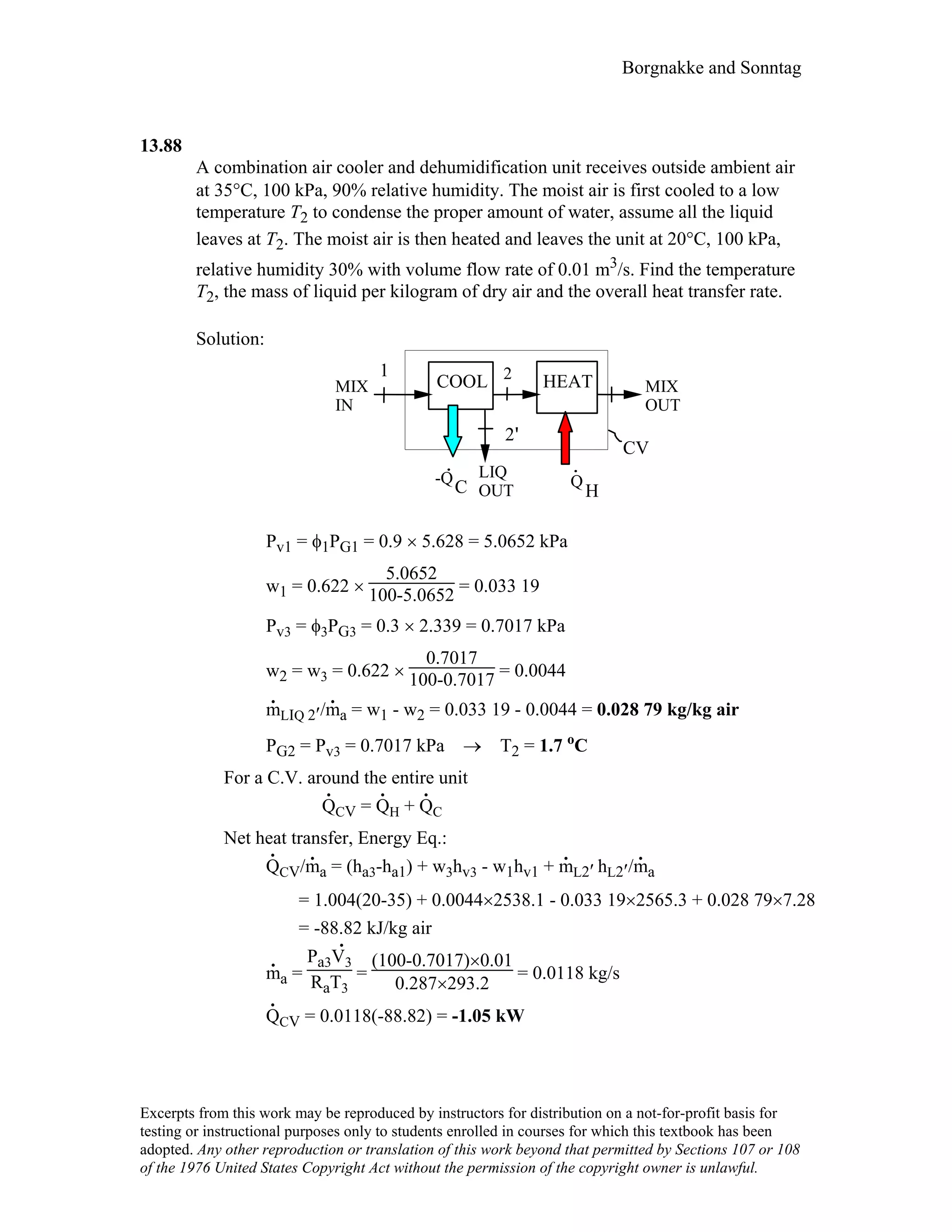 Thermodynamic solutions