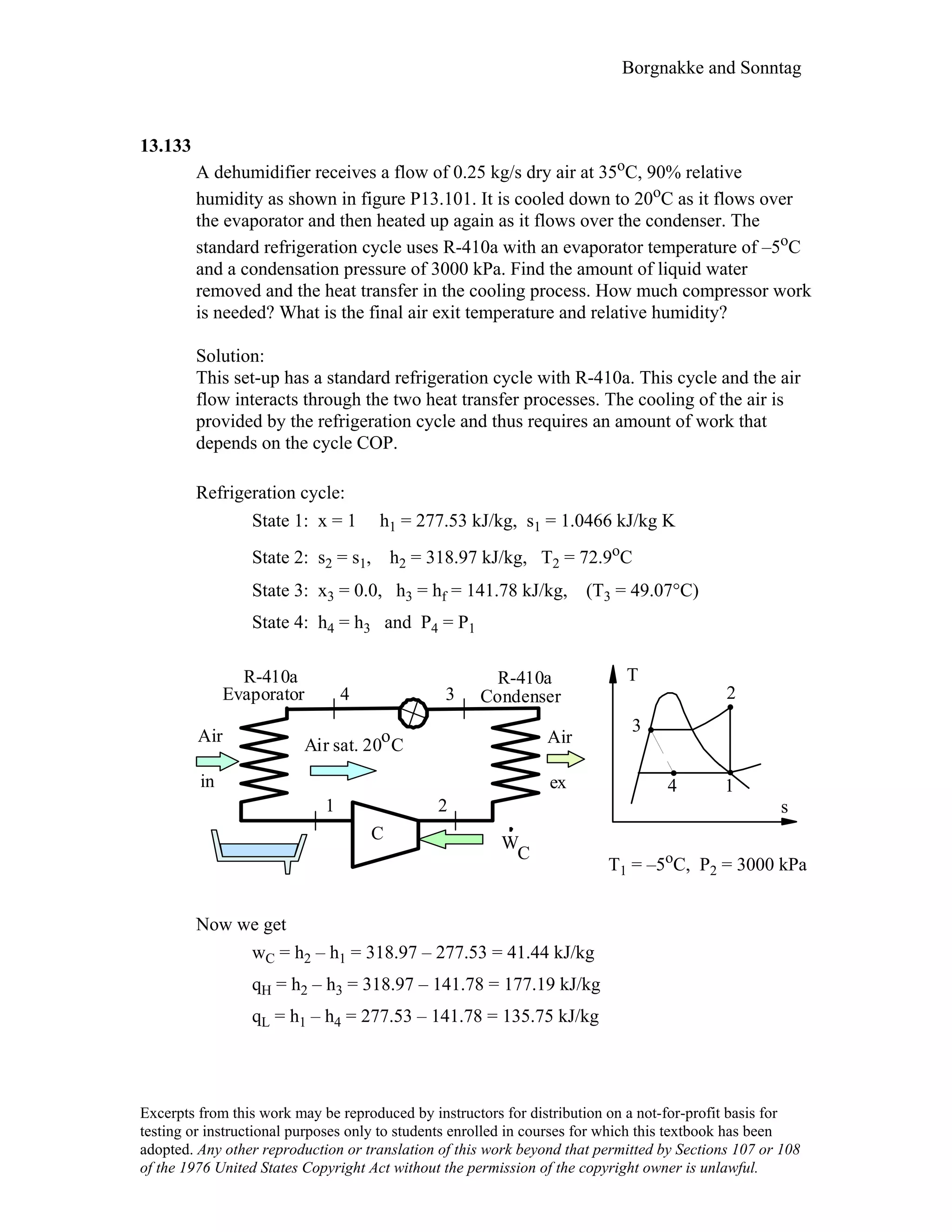 Thermodynamic solutions